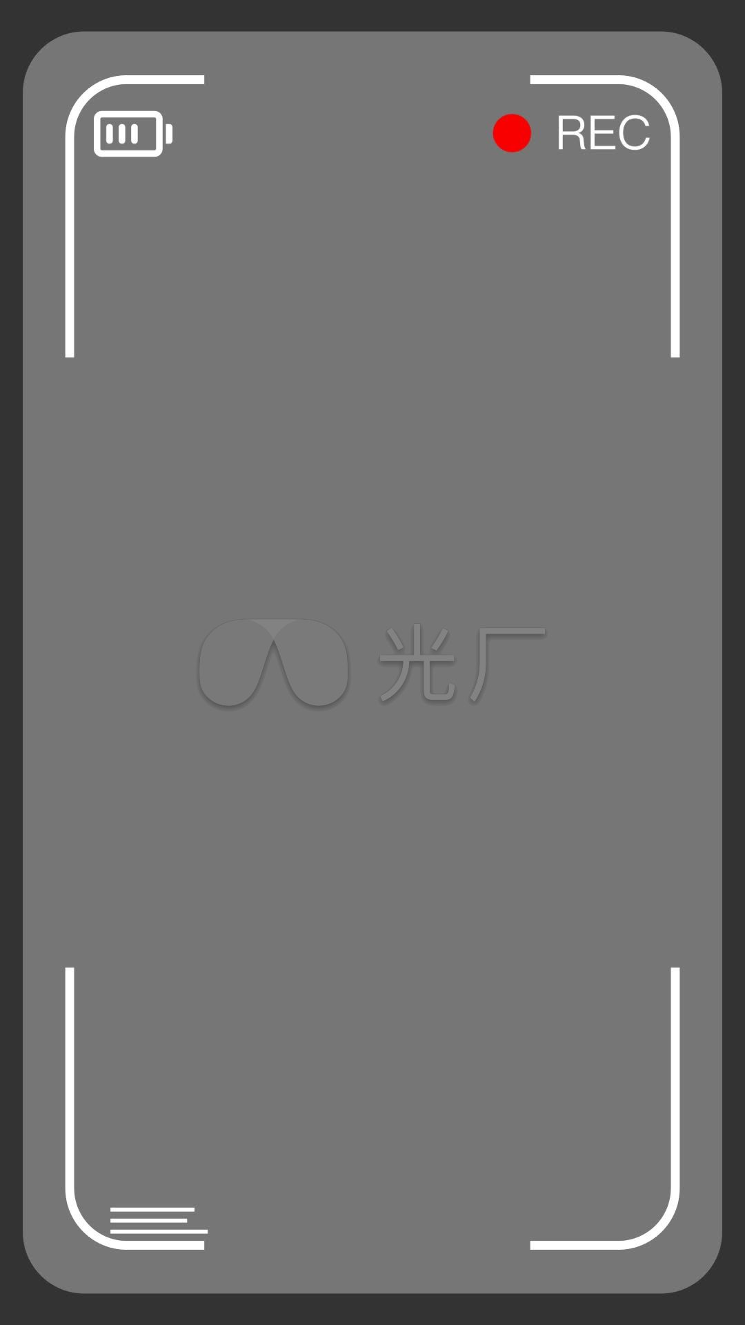 摄像机拍摄vcr界面边框视频vcr_1080x1920_高清视频素材下载(编号