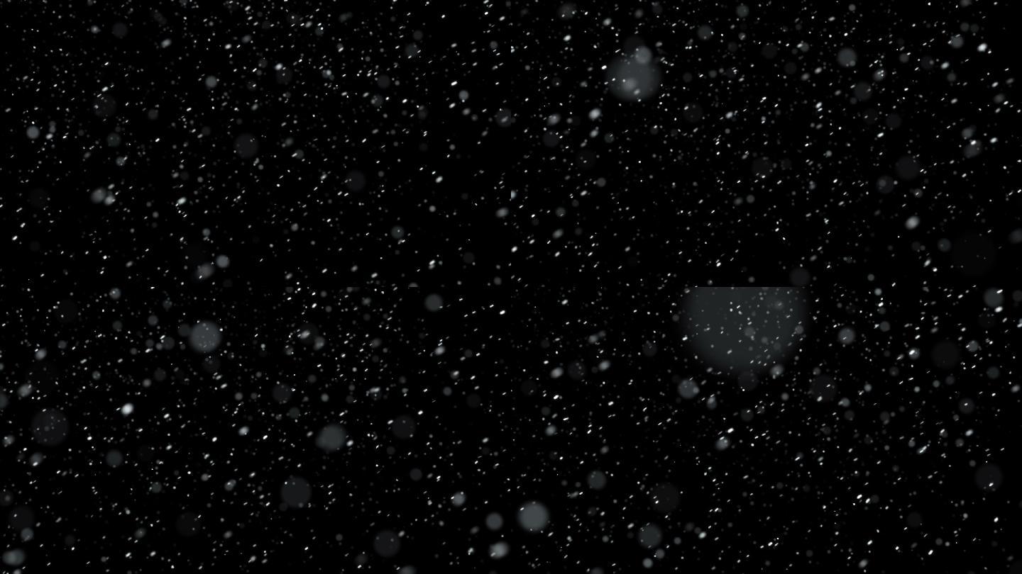 雪模糊运动除夕夜下雪雪花冬季低温环境风暴暴风雪飘雪背景素材 vjshi