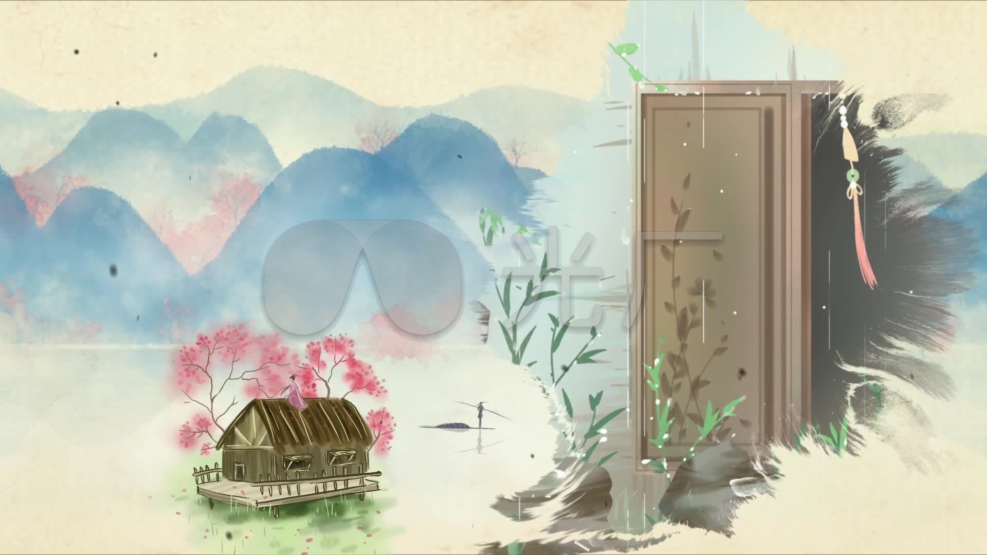 刘珂矣-提诗侧畔配乐成品_1920x1080_高清视频素材(:)