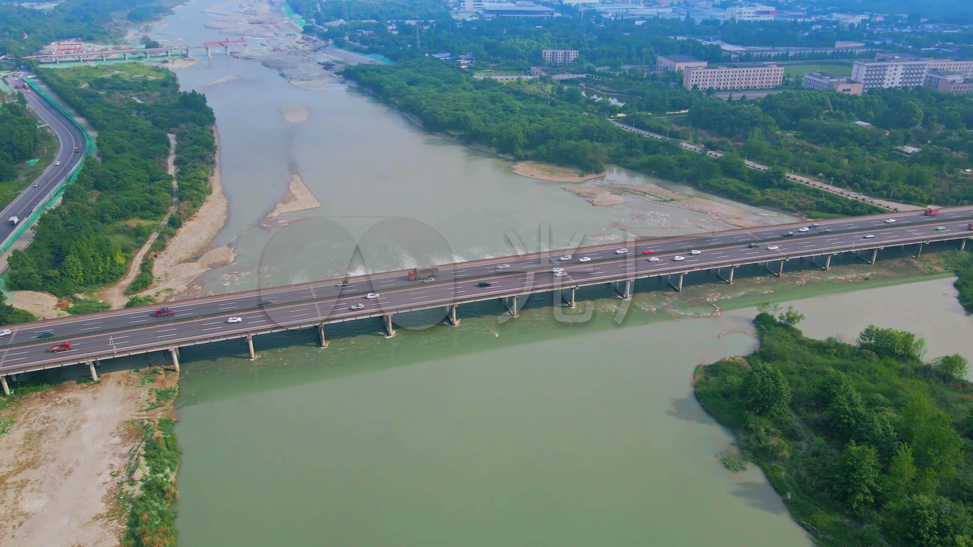 成名高速公路金马河大桥航拍素材合集_4k_3840x2160_高清视频素材下载