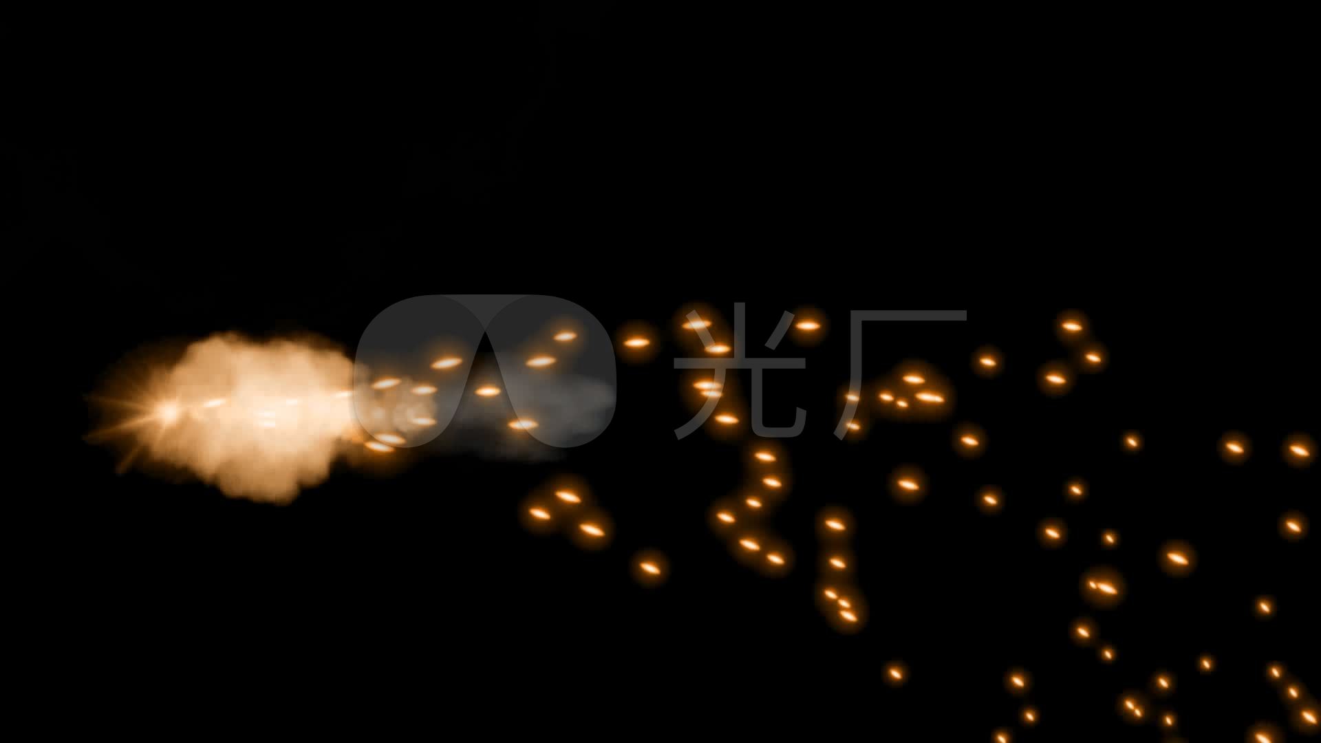 枪火射击子弹爆炸(带alpha通道)_1920x1080_高清视频素材下载(编号