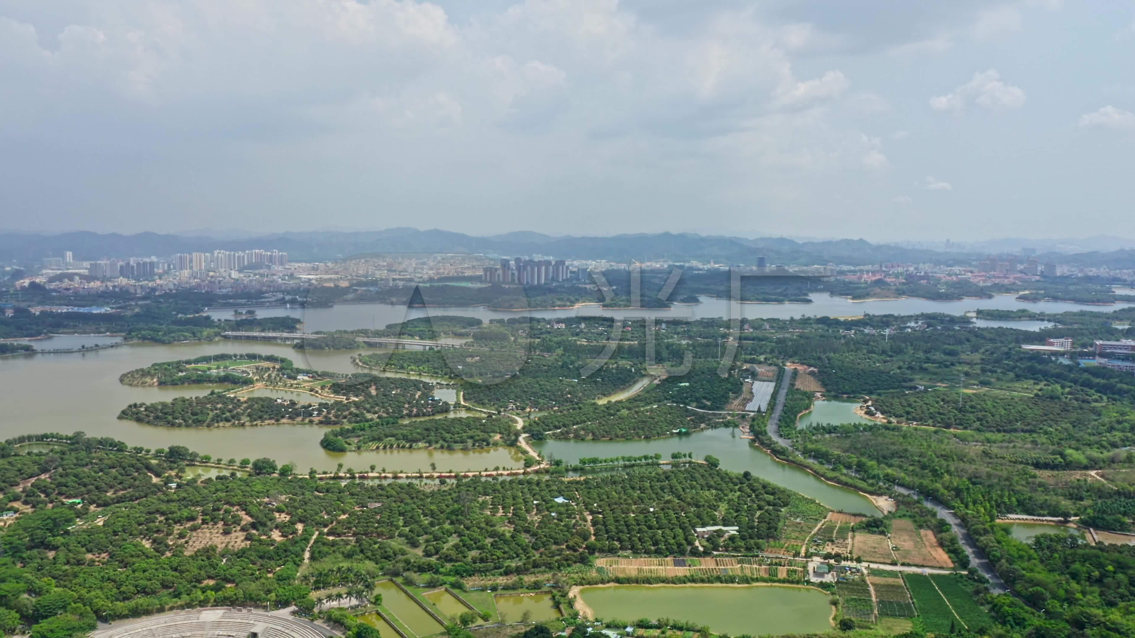 东莞松山湖风景区大景合集