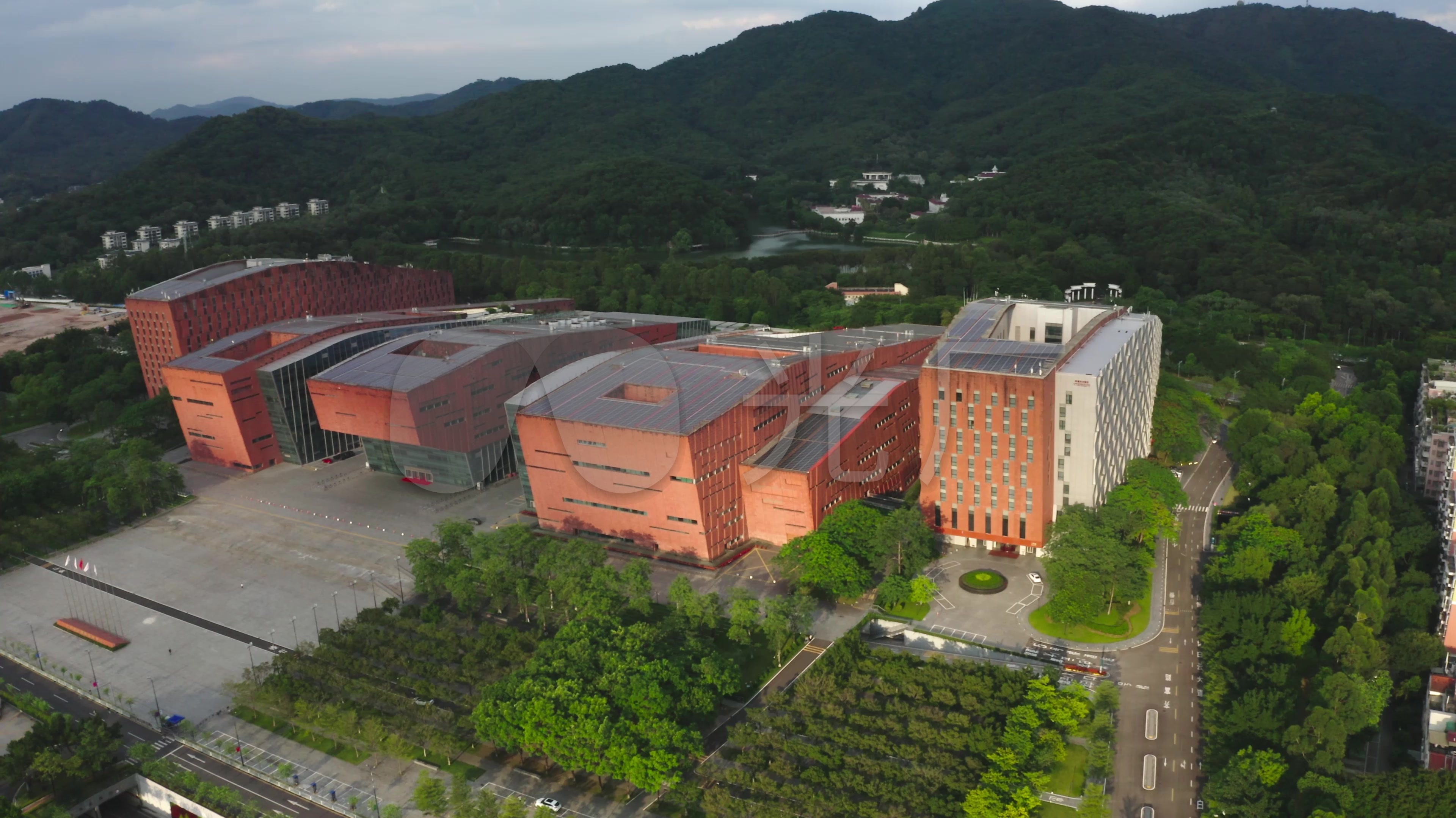 广州市白云国际会议中心航拍