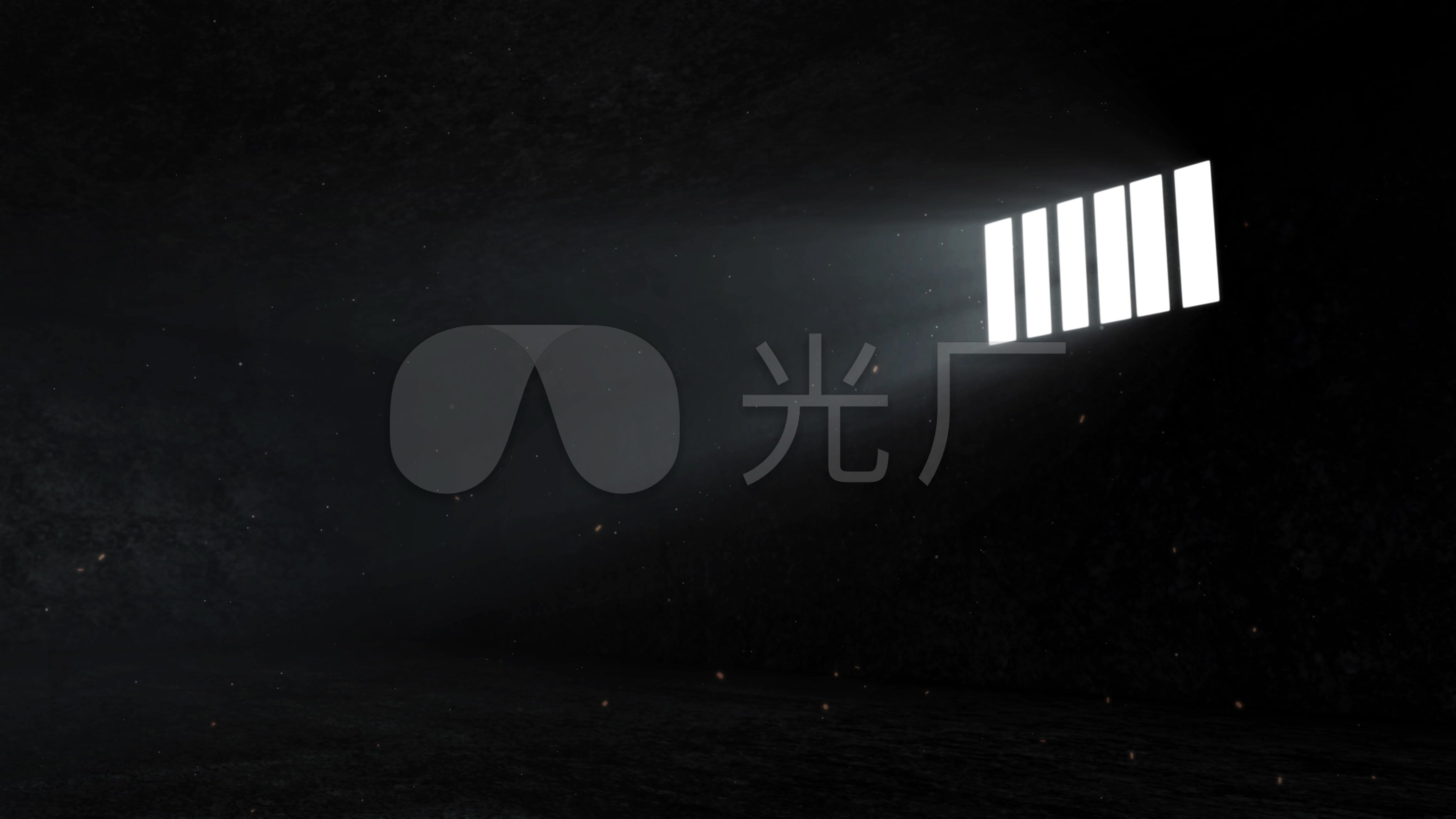 4k监狱牢房铁窗光线 循环_4096x2304_高清视频素材下载(编号:5765484)