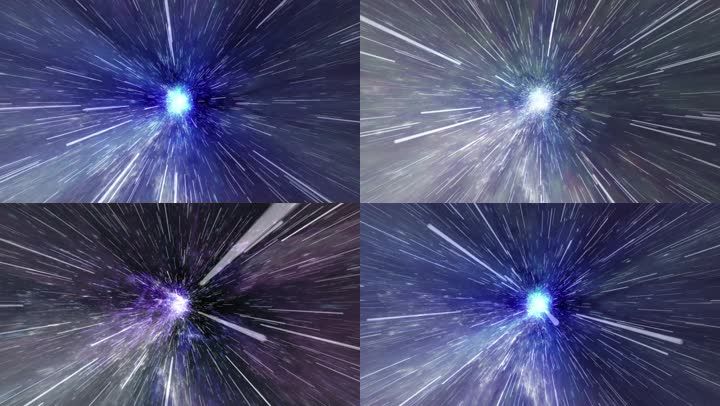 浩瀚星云宇宙太空三维行星陨石银河星球动画