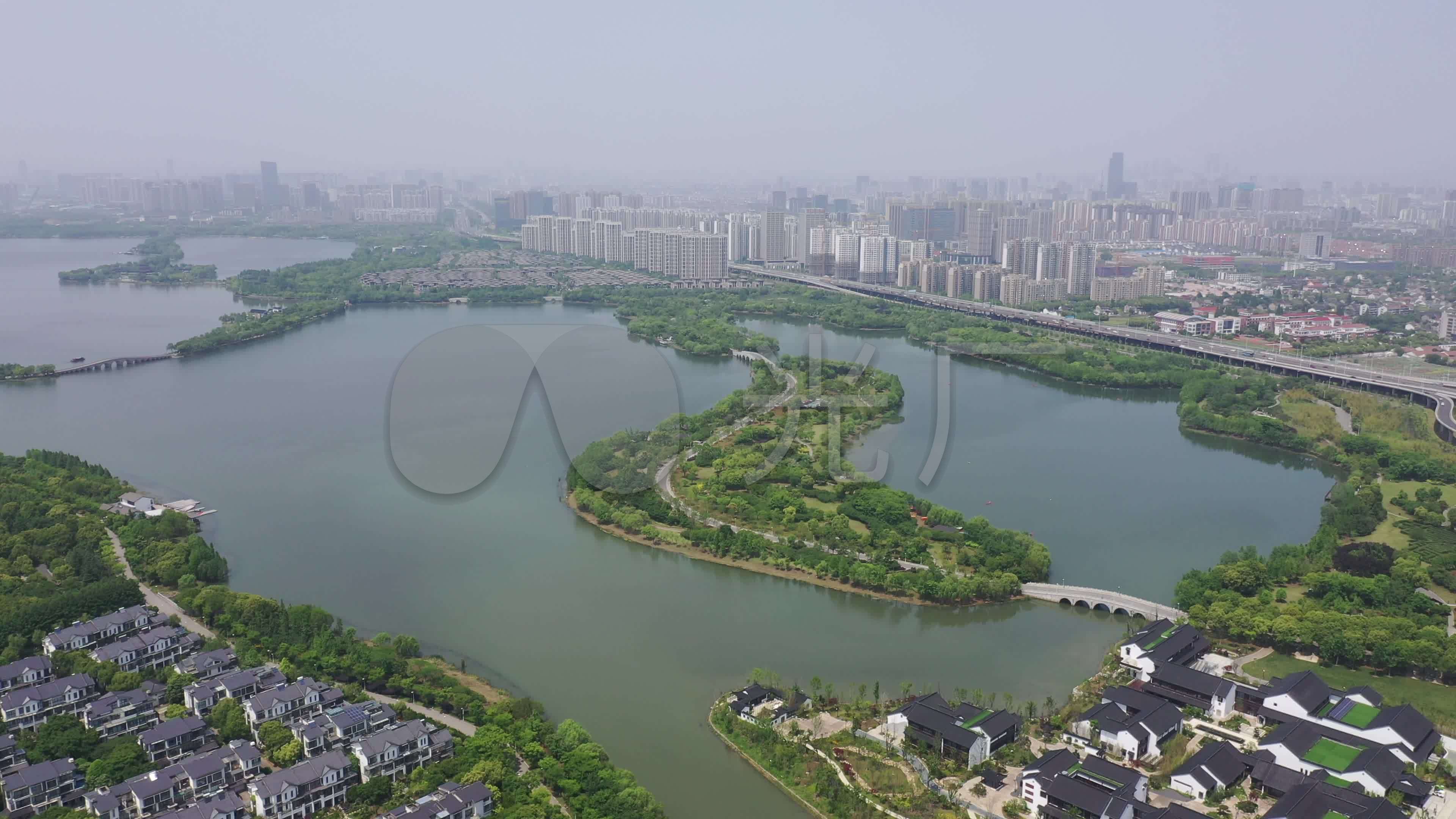 苏州石湖滨湖景区_3840x2160_高清视频素材下载(编号