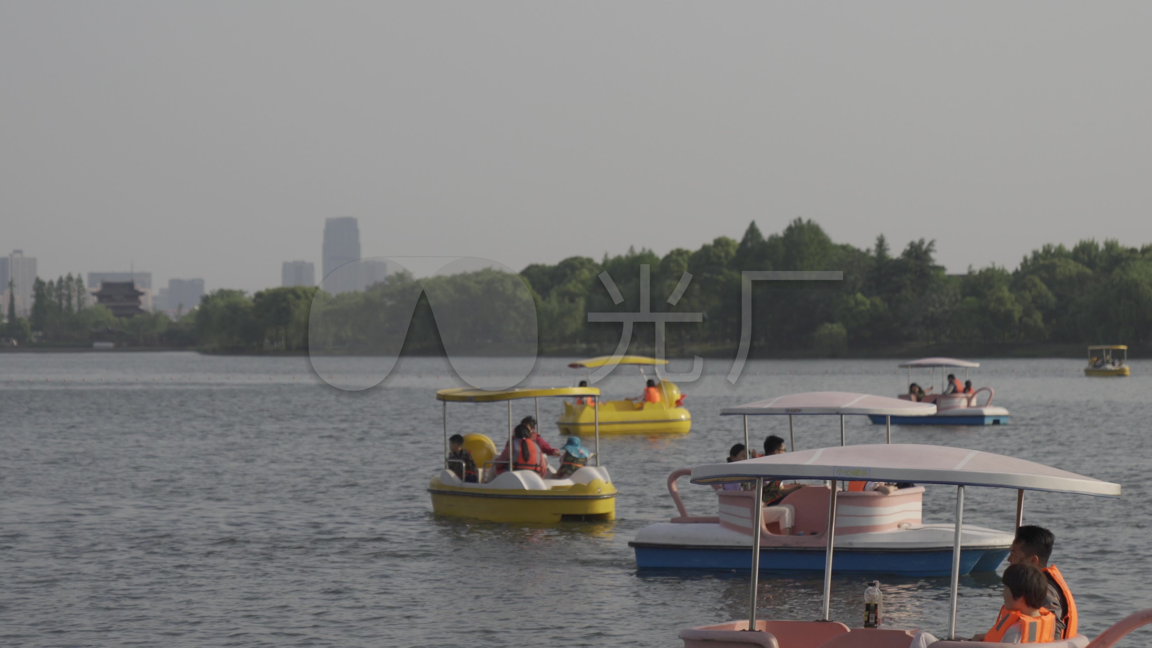 苏州石湖滨湖景区_3840x2160_高清视频素材下载(编号