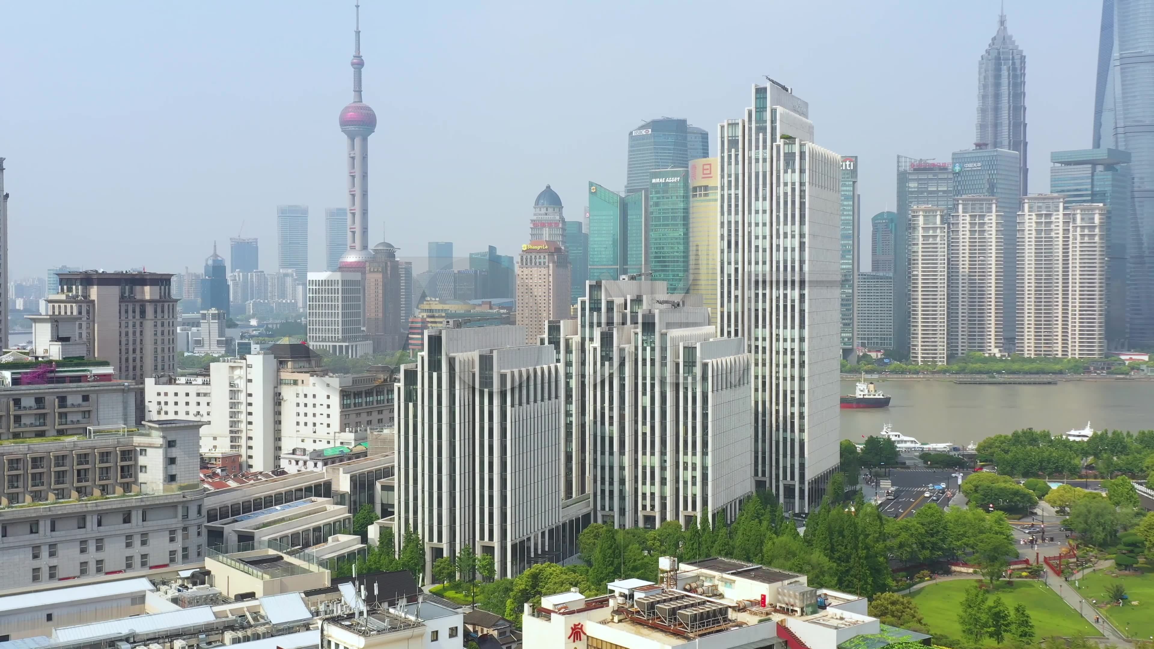 上海bfc外滩金融中心上海soho大厦航_3840x2160_高清