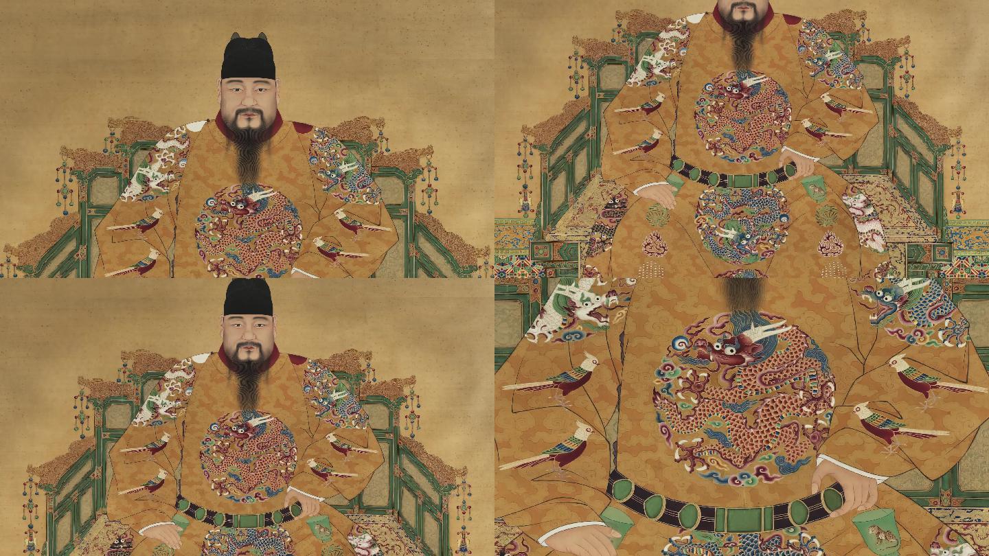 4k明宪宗朱见深画像