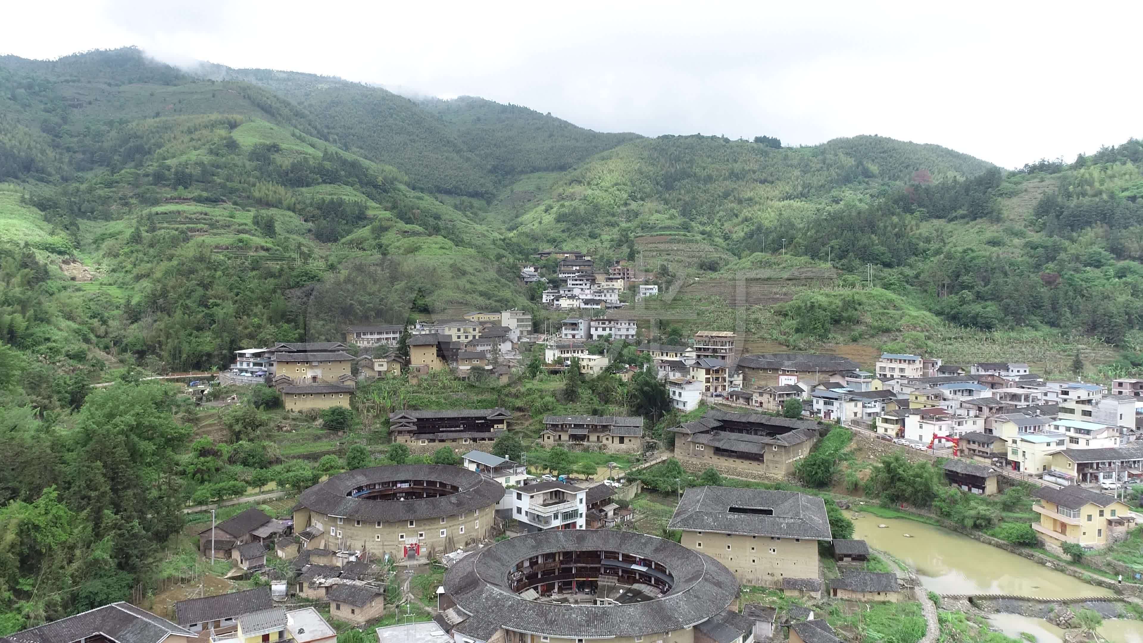 南靖县石桥村土楼顺裕楼6(4k50帧)