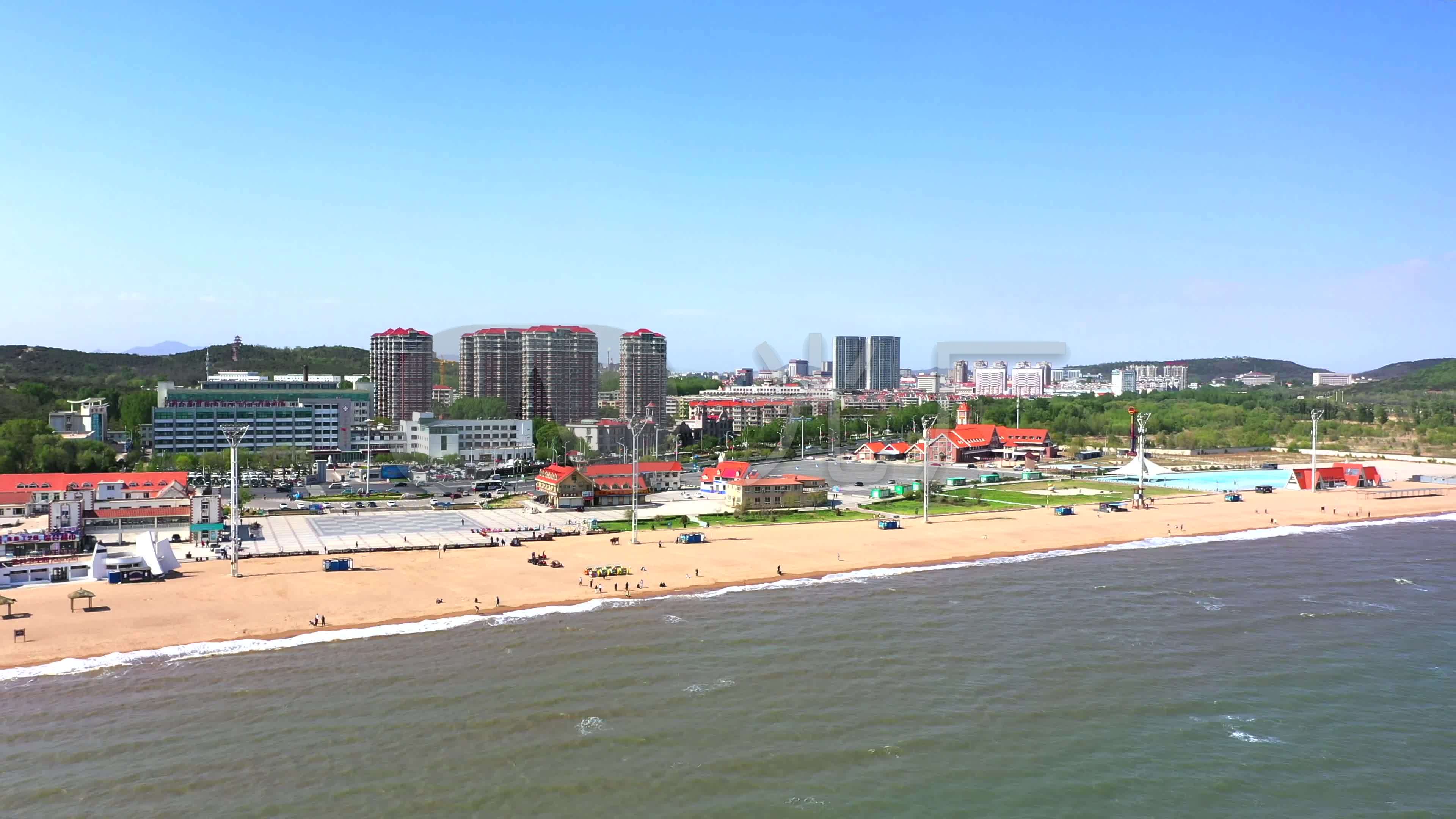 【4k】葫芦岛龙湾海滨风景区