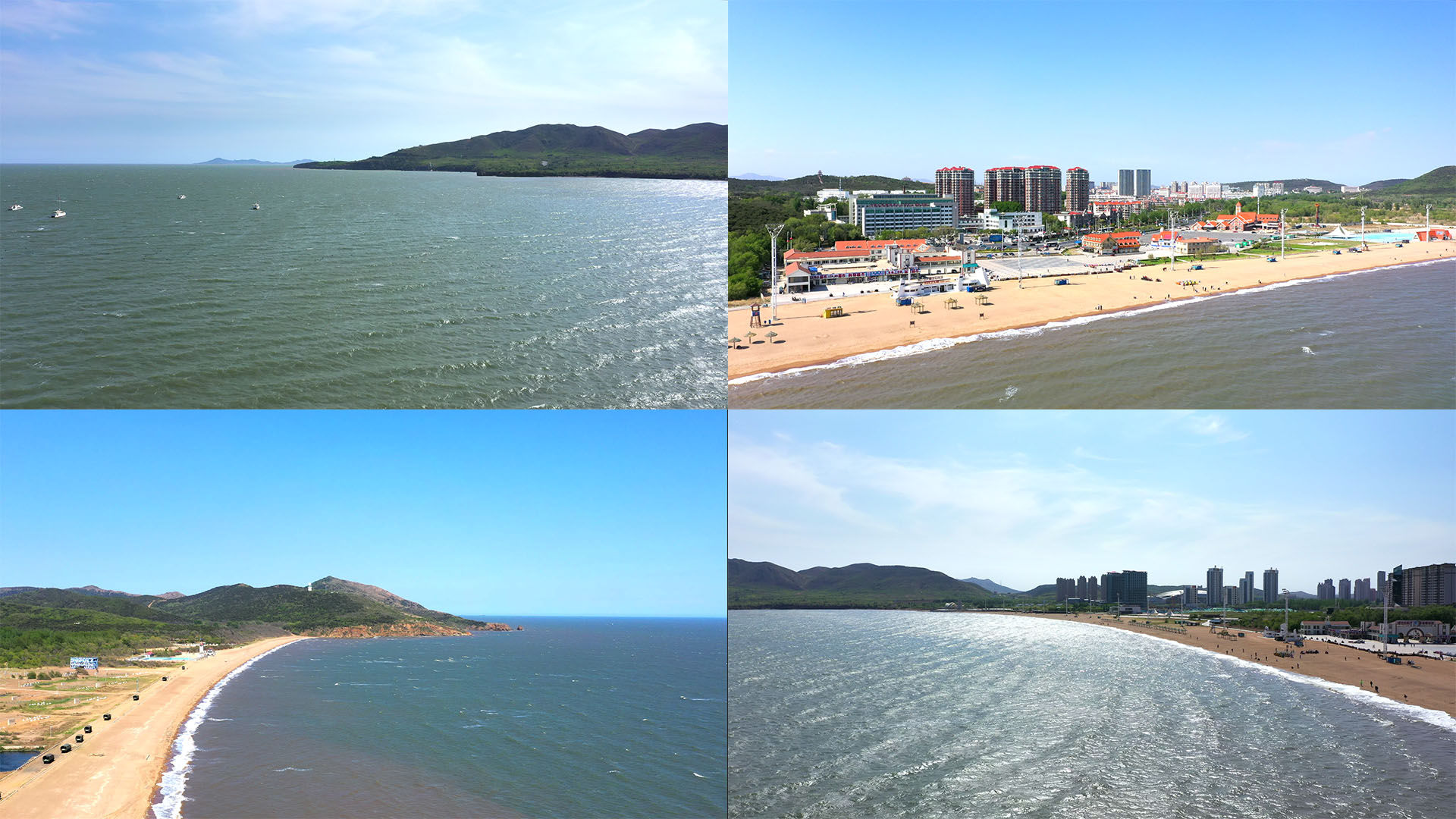 【4k】葫芦岛龙湾海滨风景区