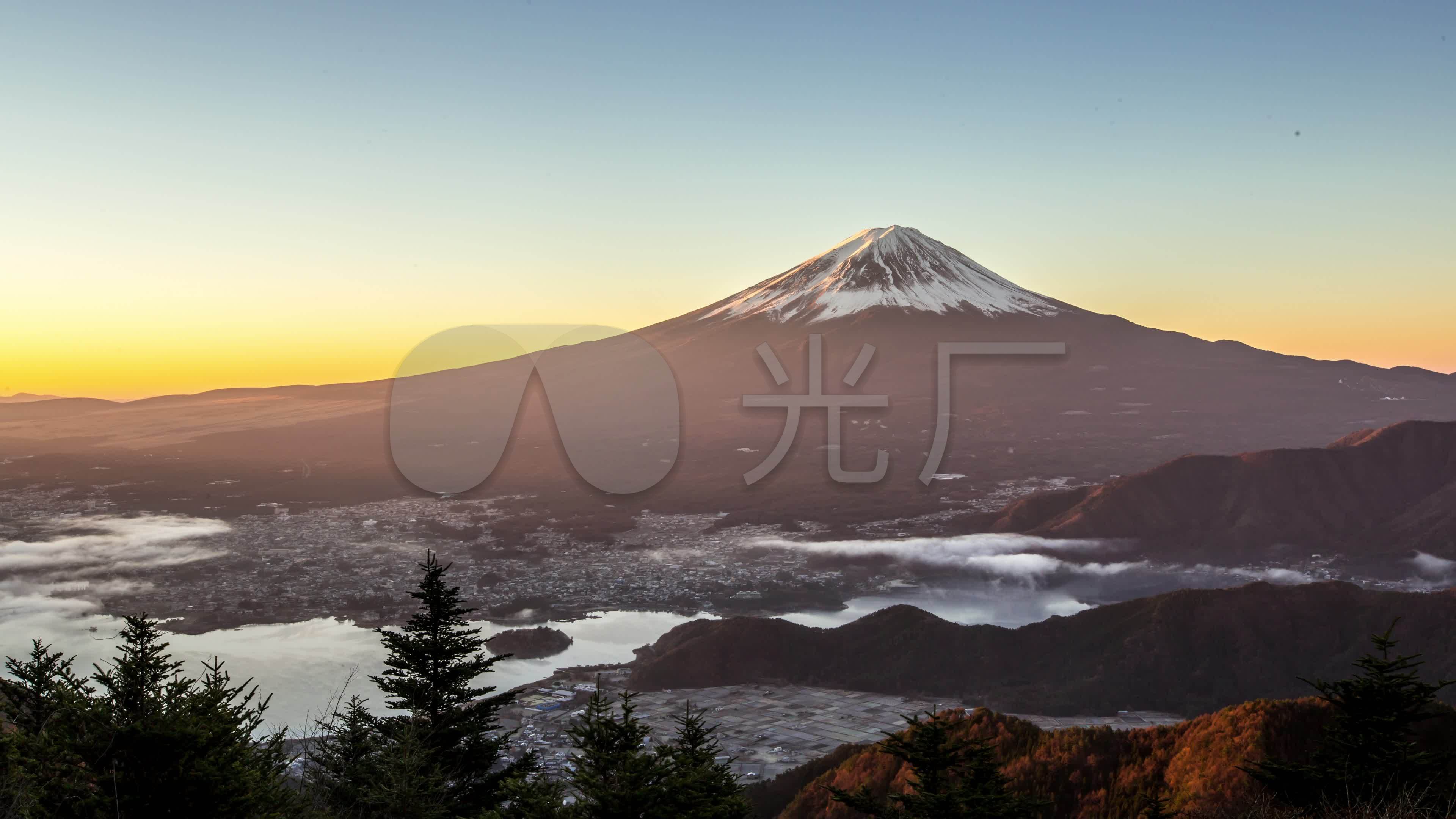 富士山日出_3840x2160_高清视频素材下载(编号:)_实拍