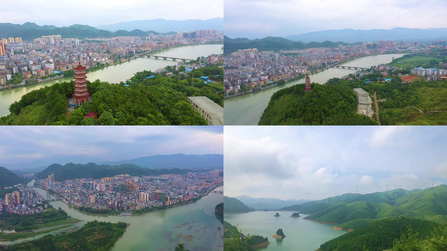 桂林全州航拍延时