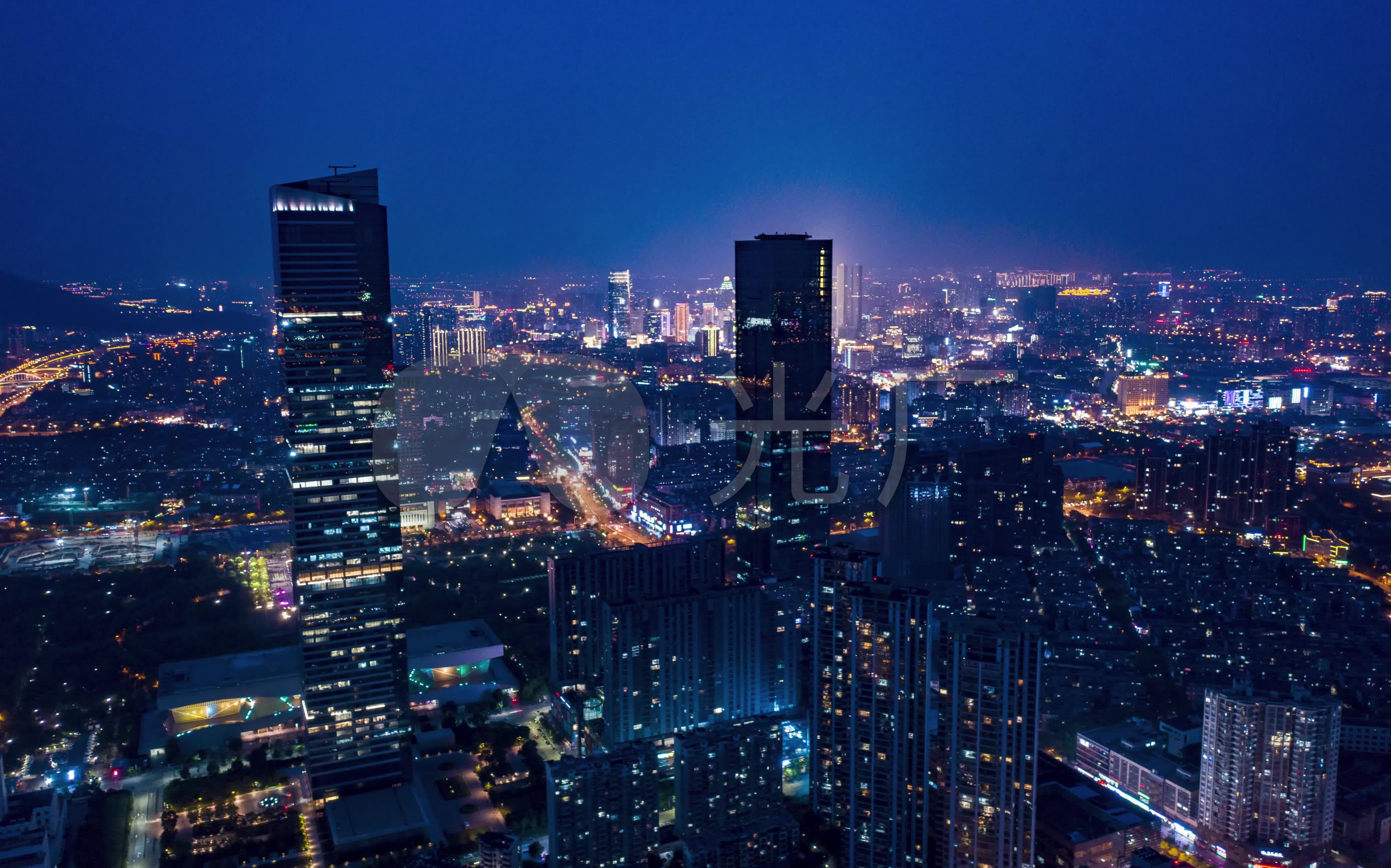 无锡夜景_5568x3476_高清视频素材下载(编号:5826441)
