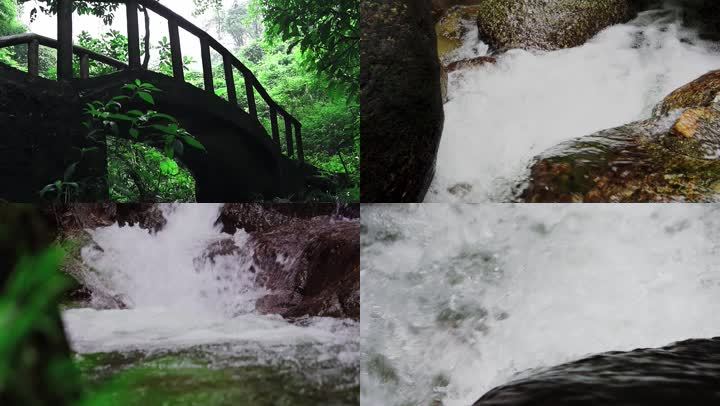 山涧清泉泉水流水