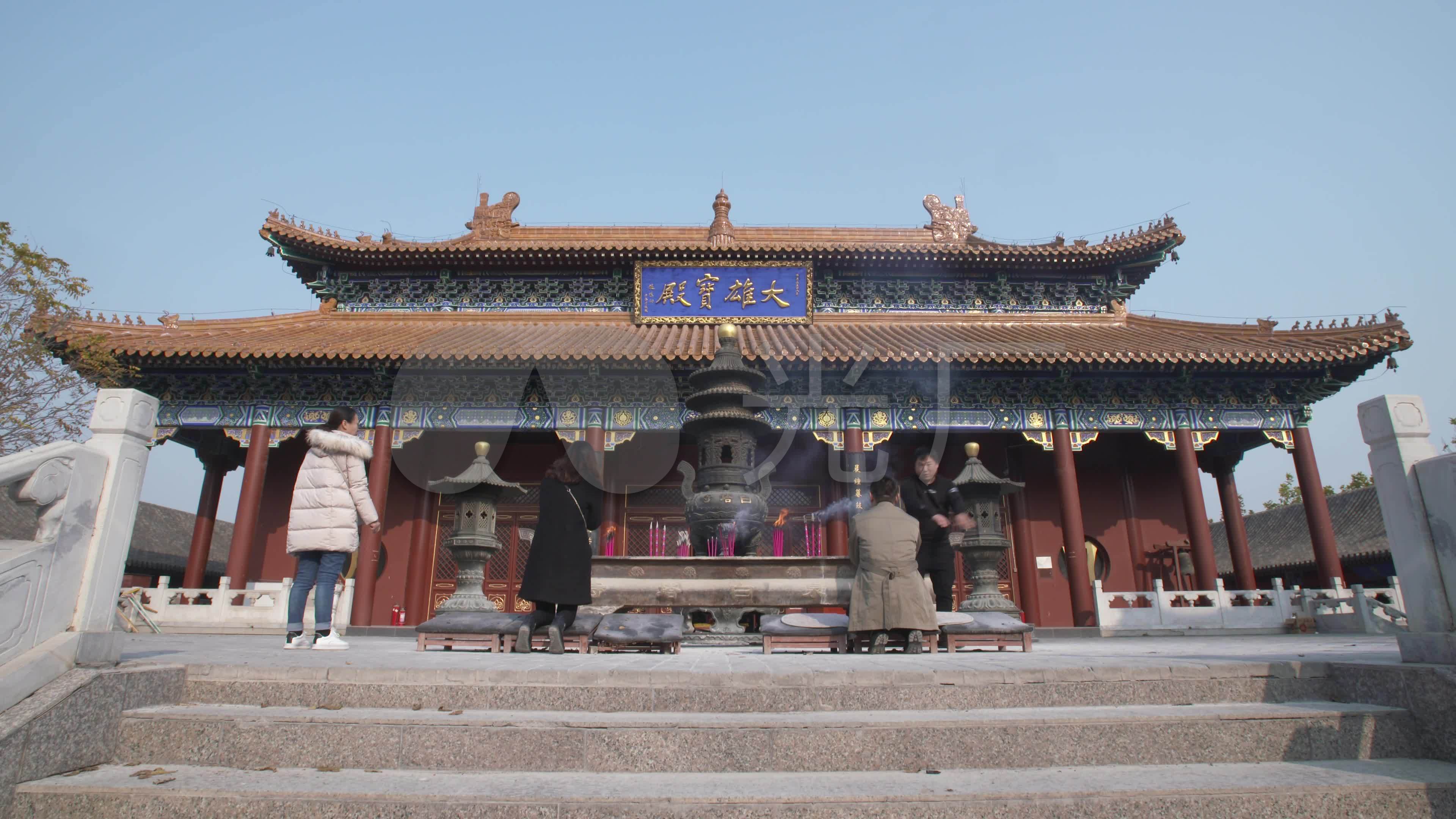 白塔寺河北省廊坊市千年古刹寺庙