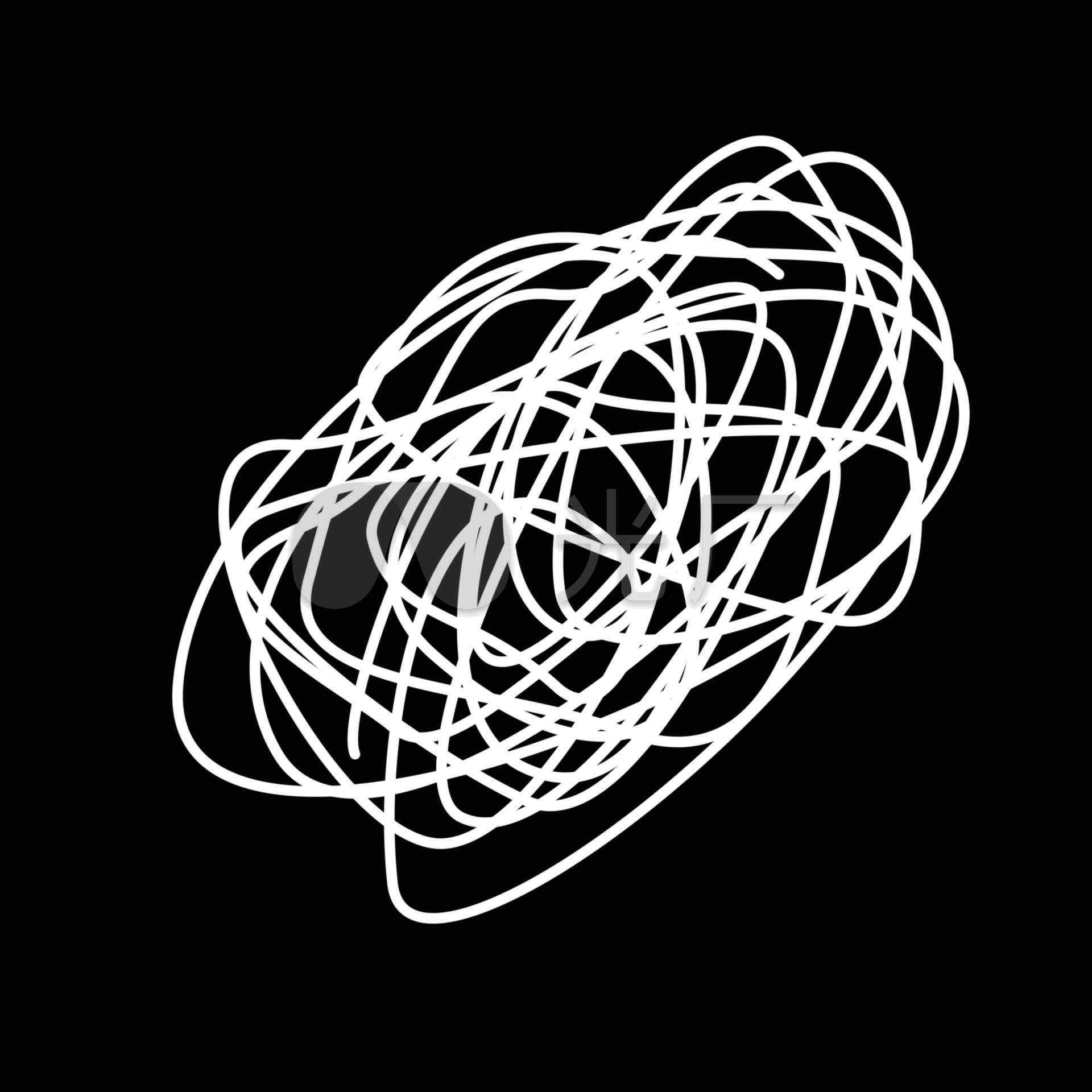 带alpha通道线团乱成一团动画