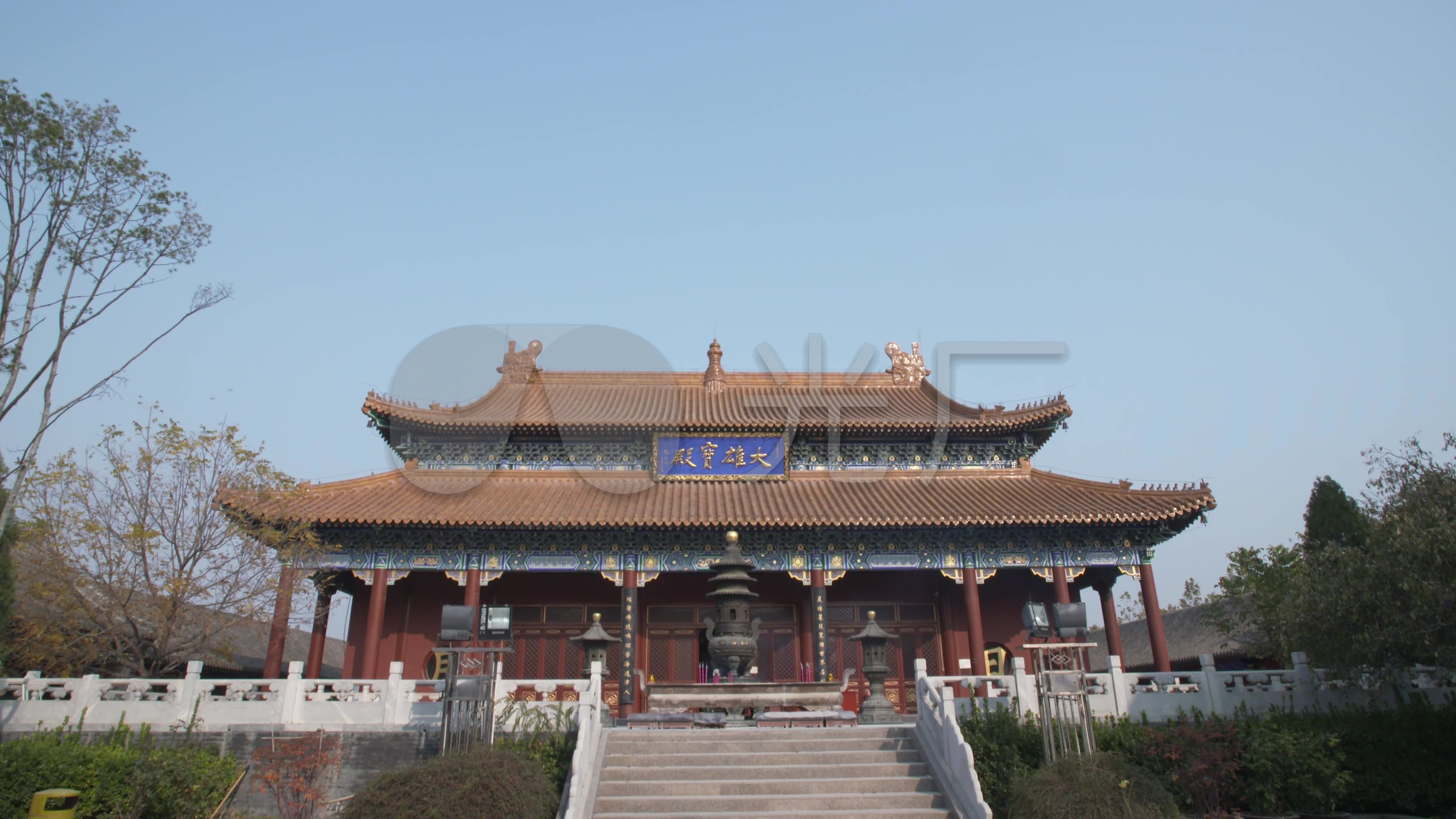 白塔寺河北省廊坊市千年古刹寺庙