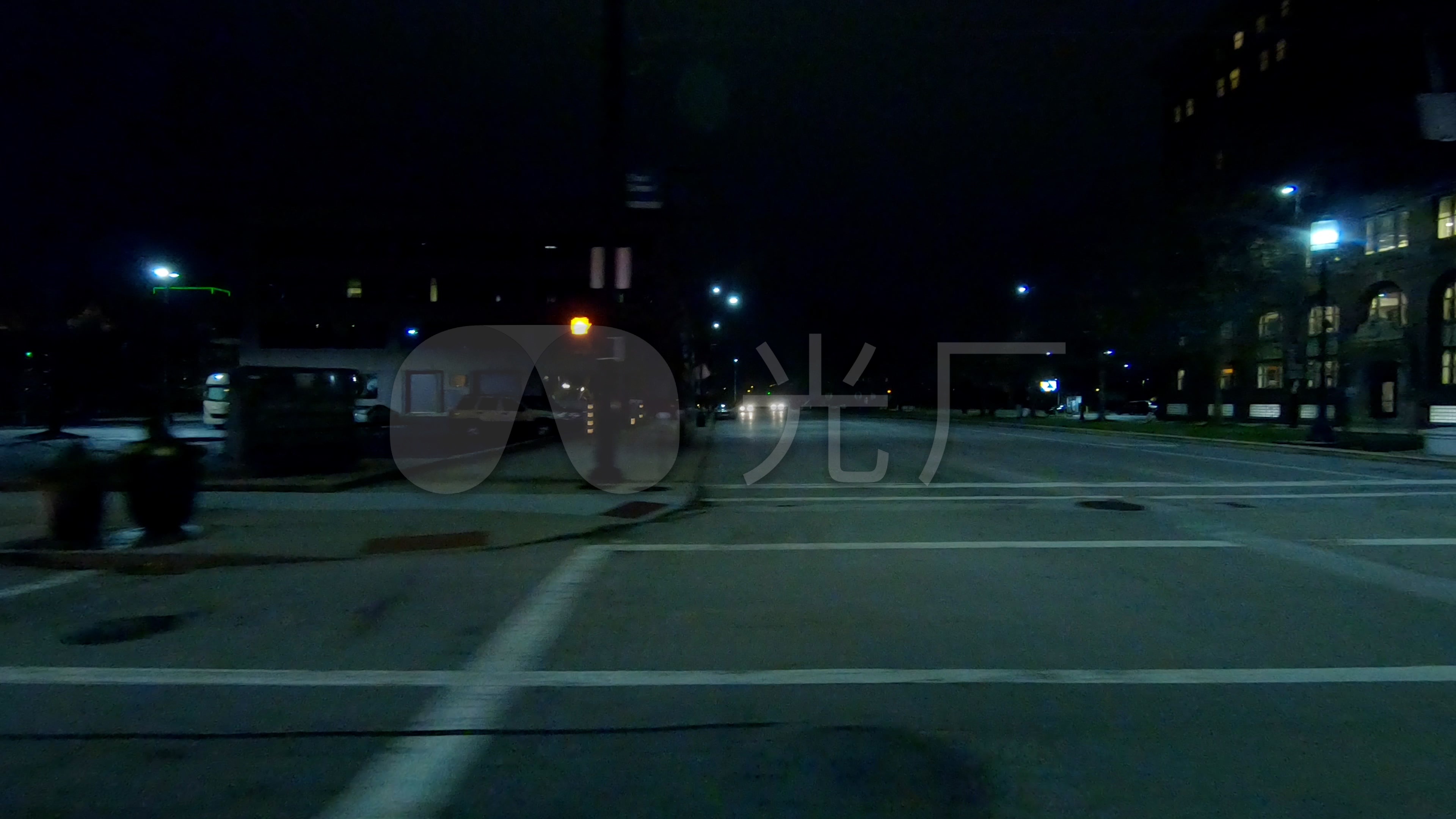 夜晚的街道_3840x2160_高清视频素材下载(编号:)_实拍