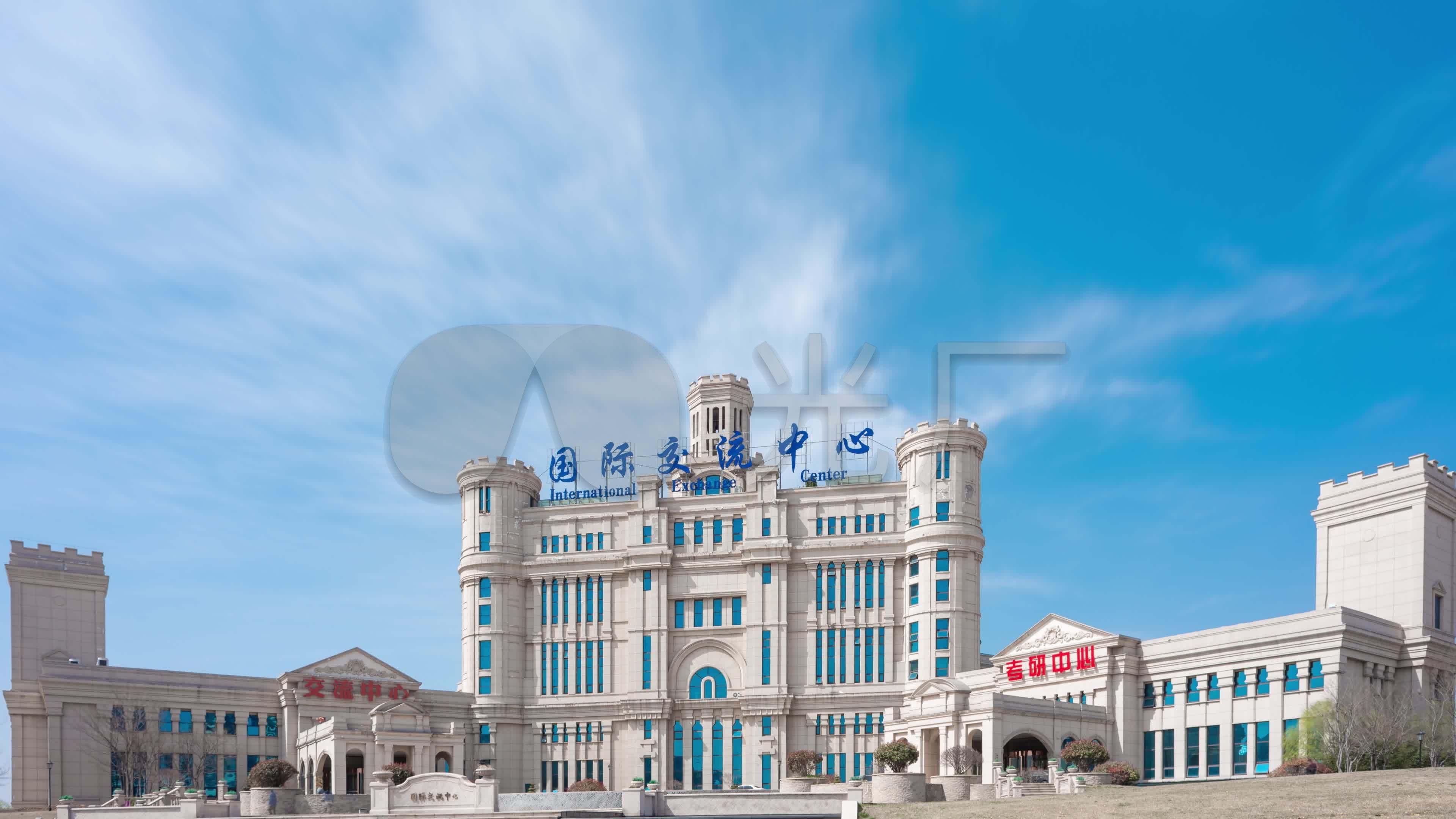 【正版素材】山东临沂大学国际交流中心_3840x2160