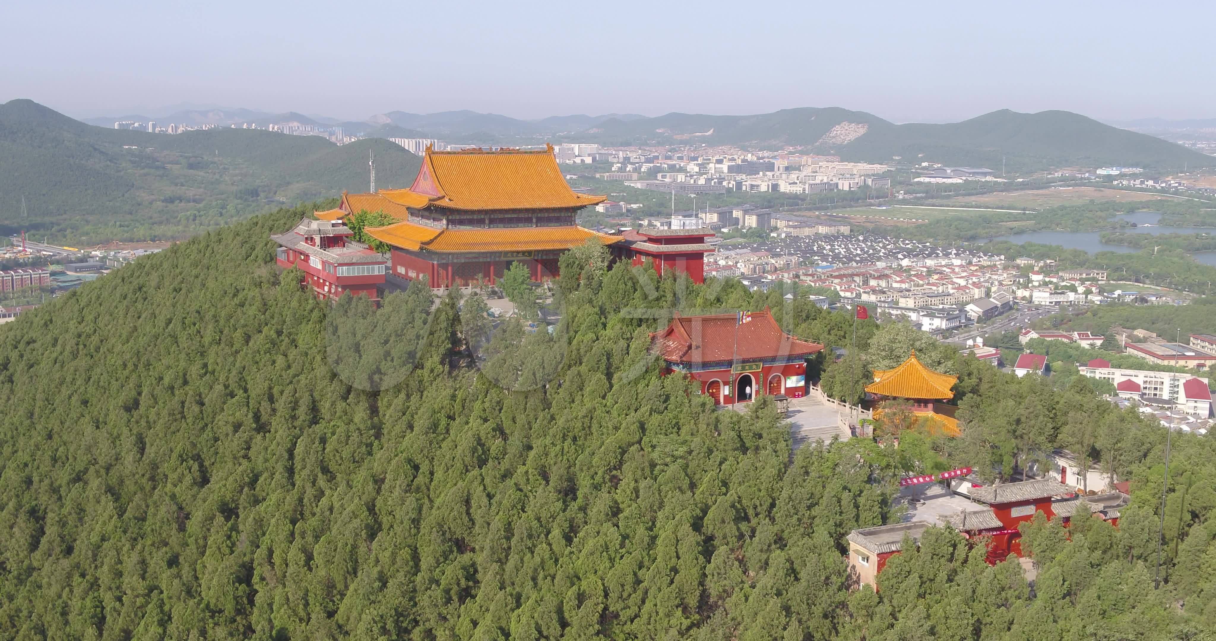 徐州泰山寺航拍4k