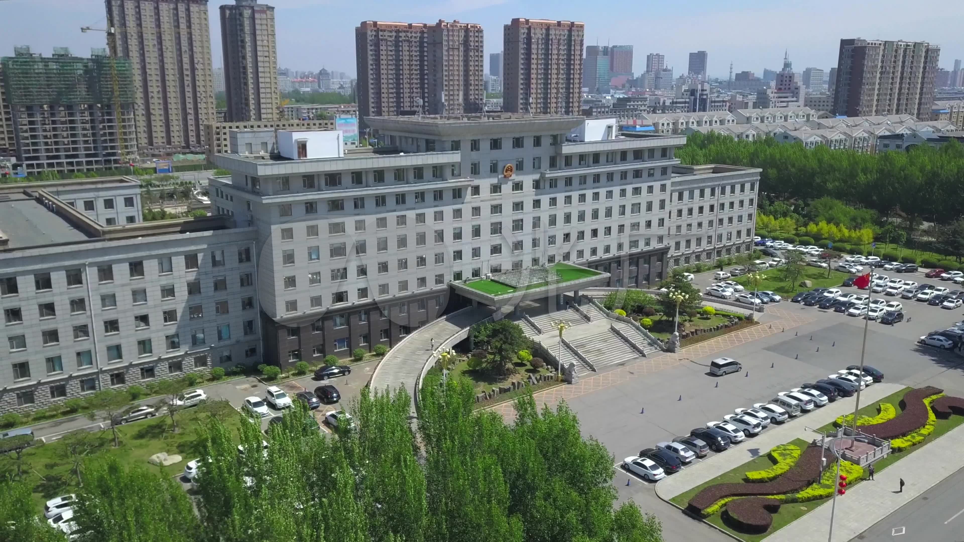 【4k】四平市政府_3840x2160_高清视频素材下载(编号