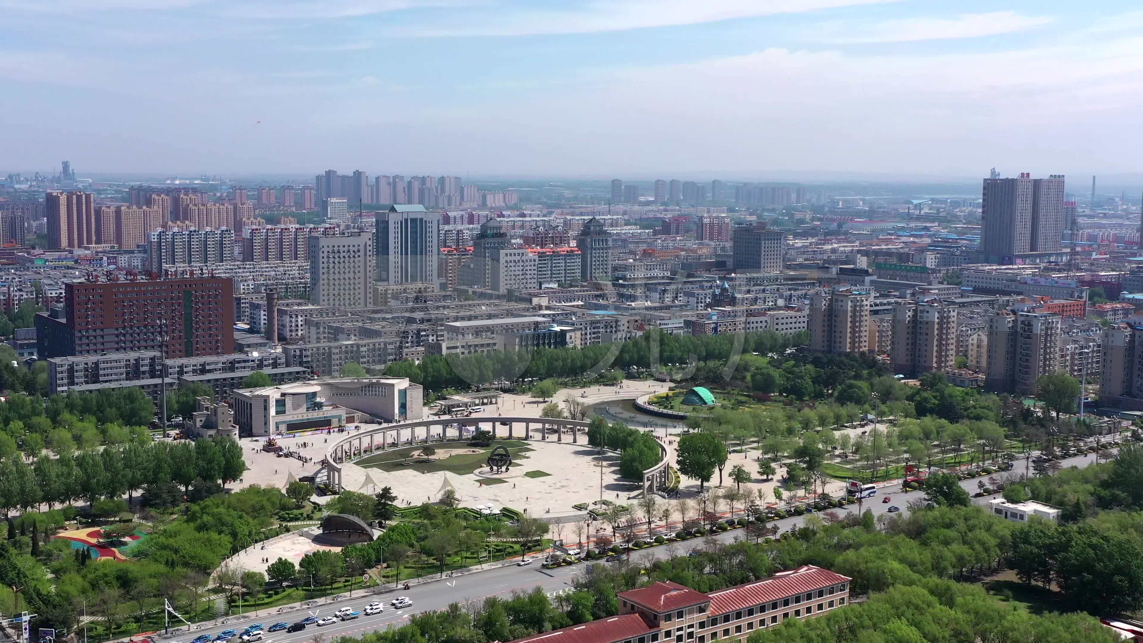 【4k】四平英雄广场航拍_3840x2160_高清视频素材下载(编号:5859190)