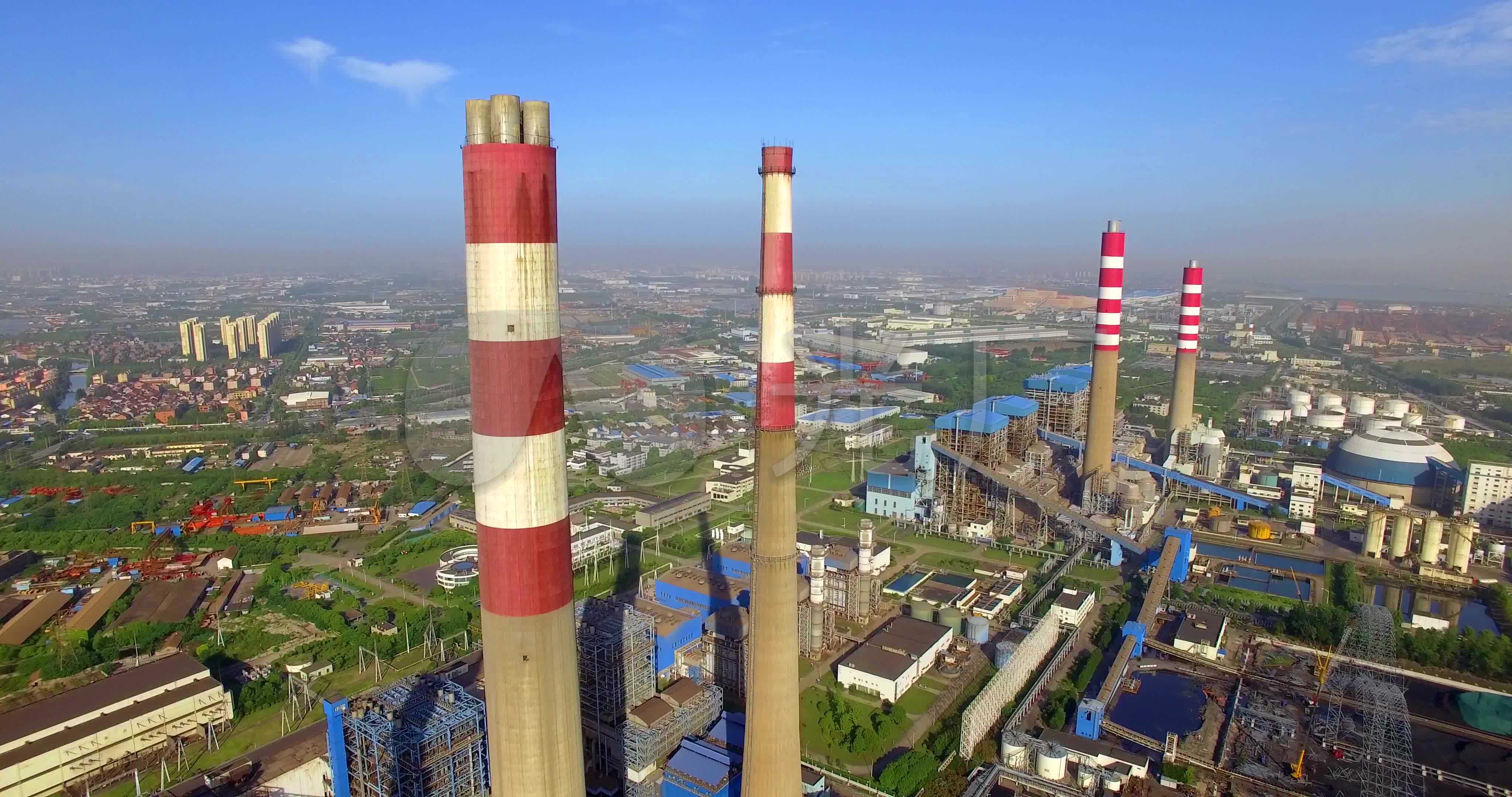 上海宝钢工业园区景观