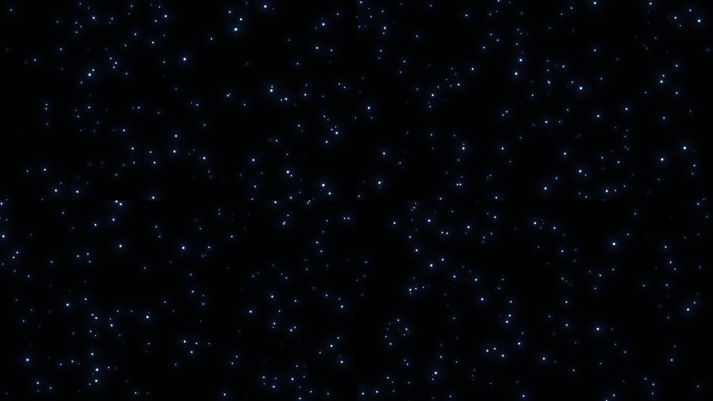 夜晚星空闪烁01