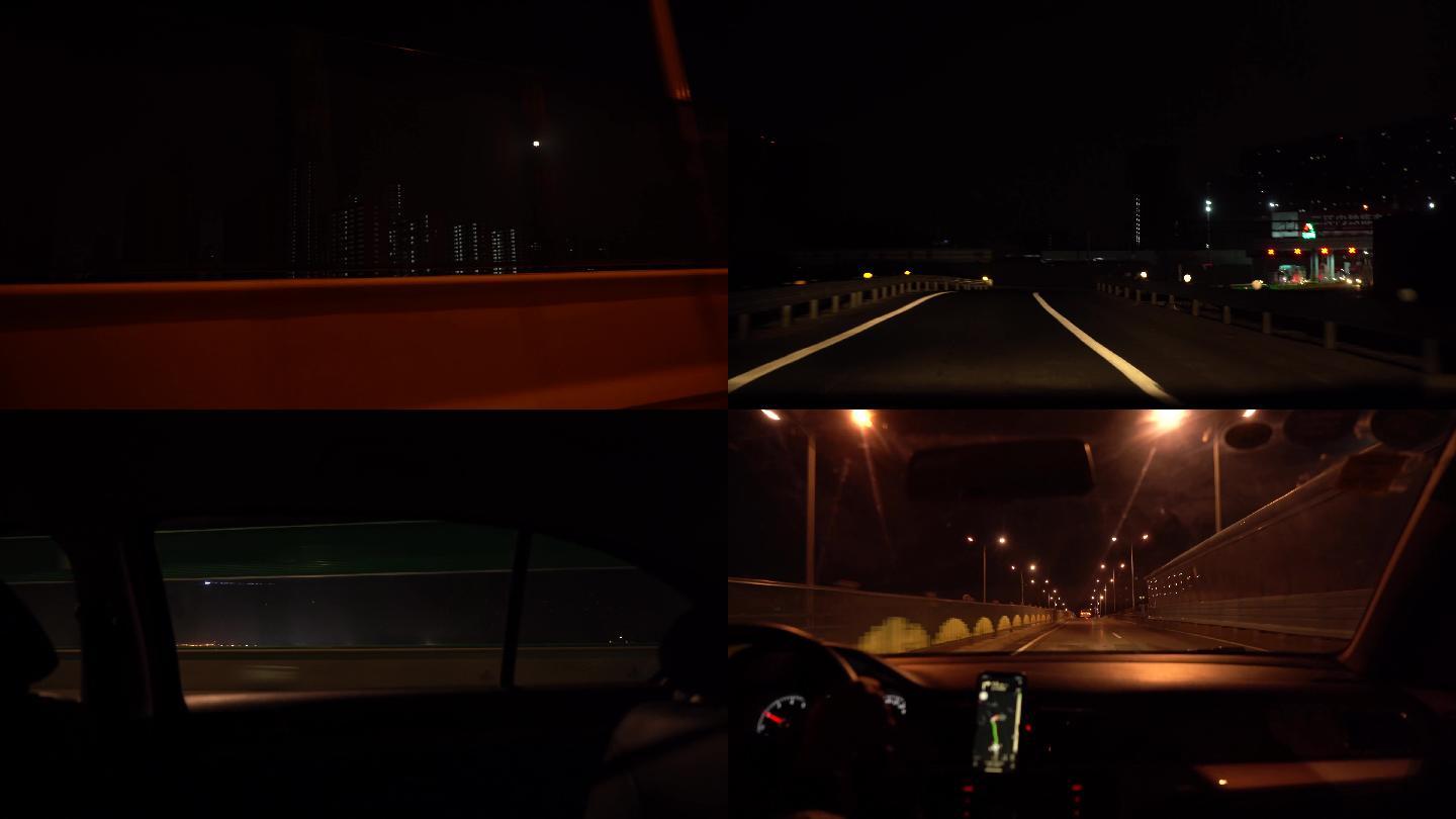 夜晚开车_3840x2160_高清视频素材下载(编号:5885148)_实拍视频_vj师