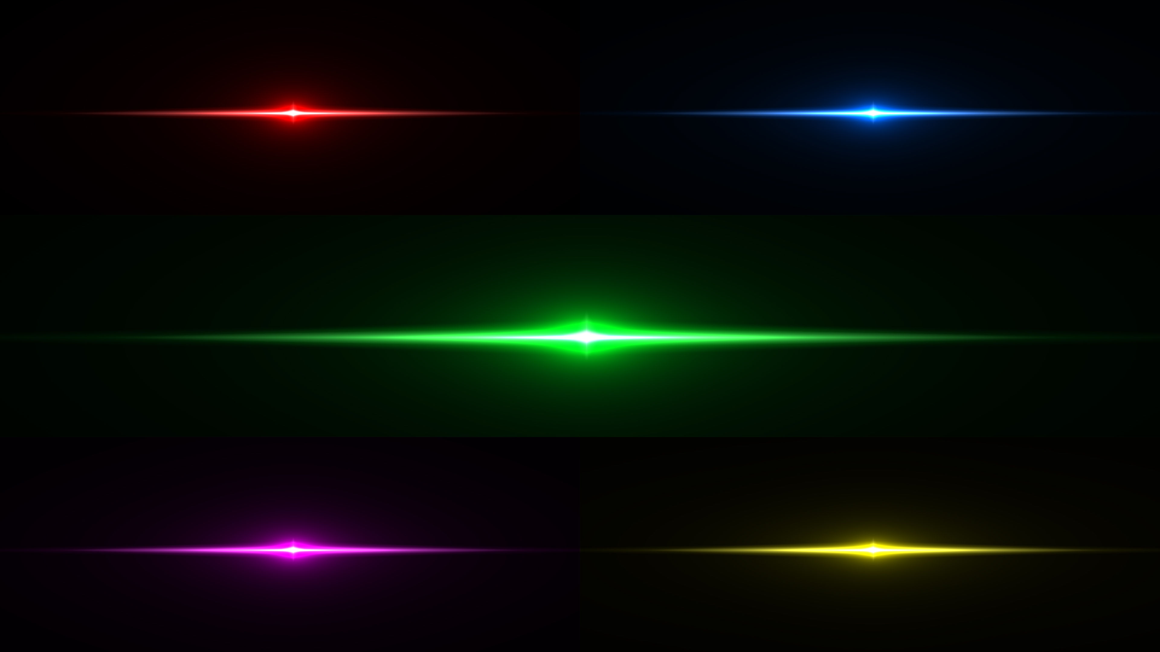 五组颜色抖音红眼激光闪光特效,带bgm,带alpha透明通道,mp4和mov两种