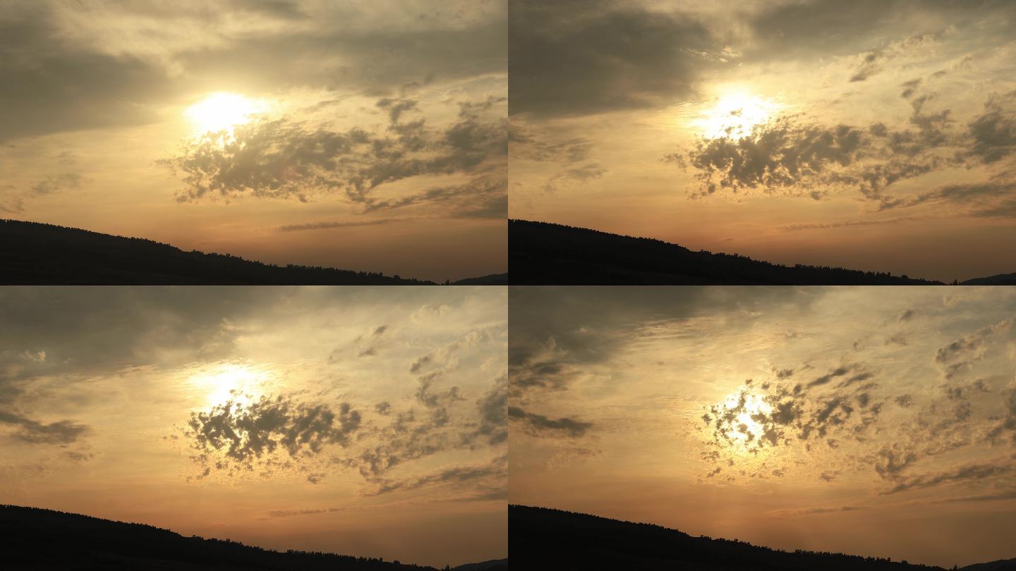 晚霞二_3840x2160_高清视频素材下载(编号:5898046)