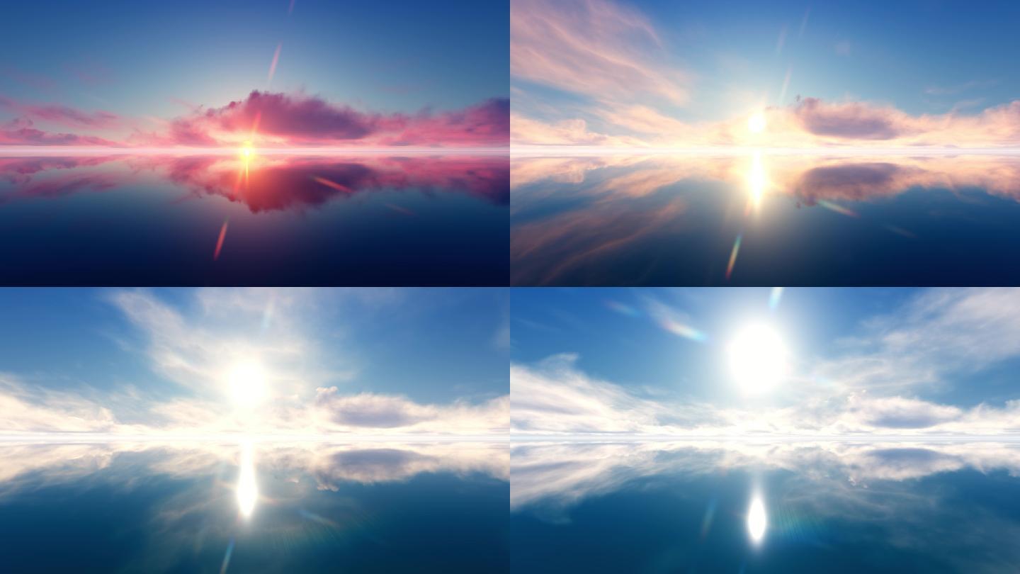 4k唯美大海太阳日出_3840x2160_高清视频素材下载(:)