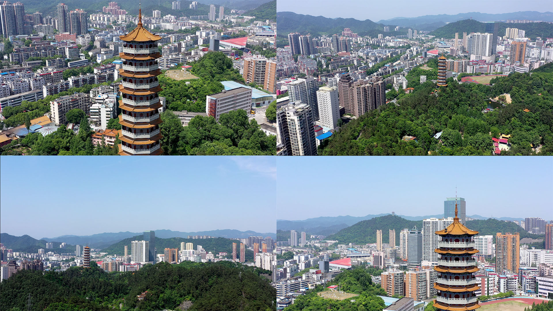 【4k】湖北十堰市人民公园