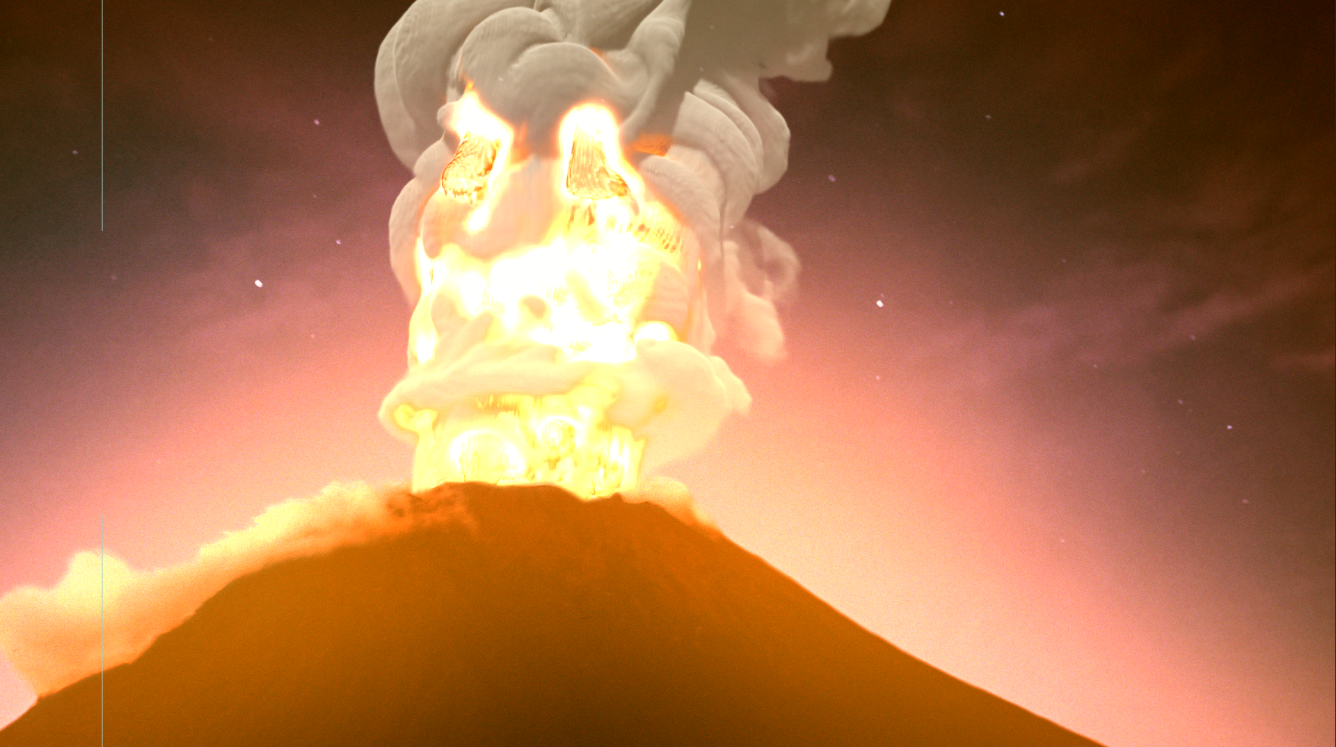 火山喷发火焰【alpha】