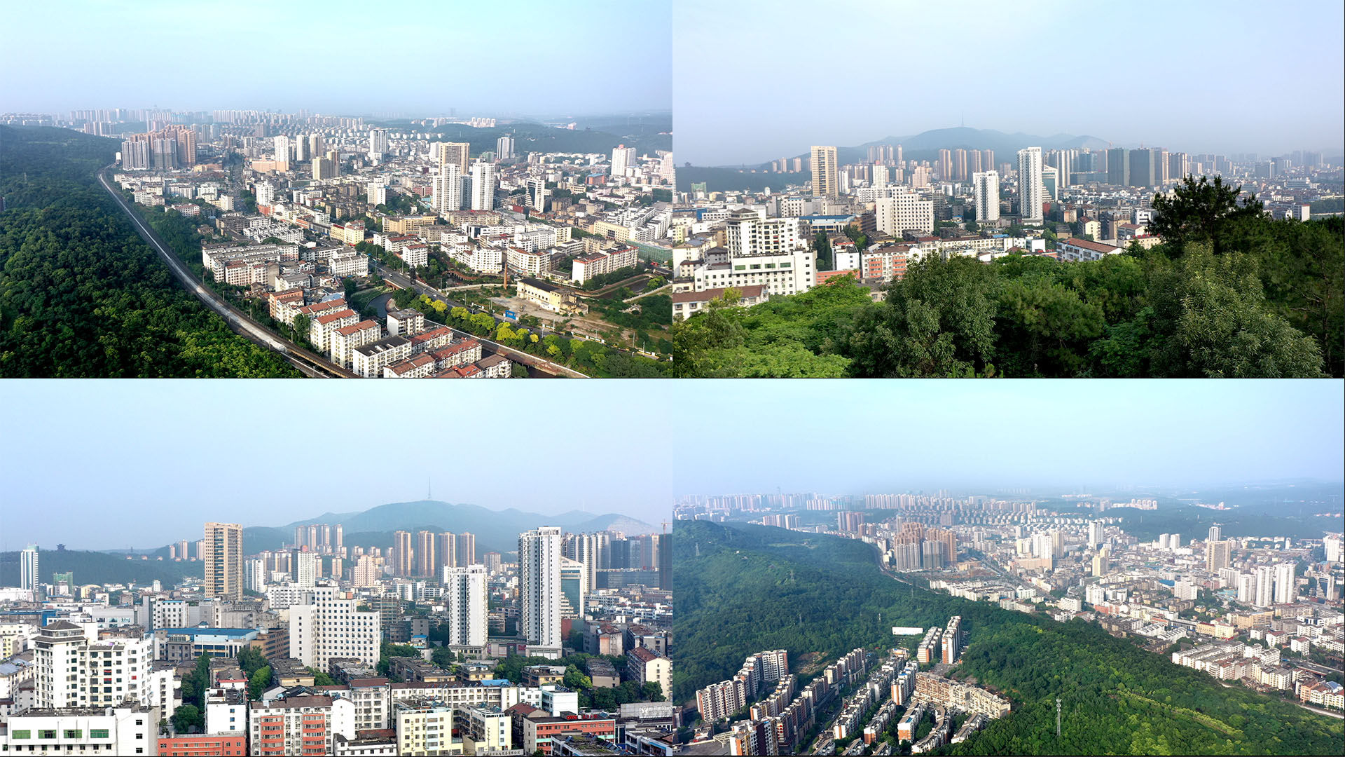 【4k】湖北荆门市大景航拍