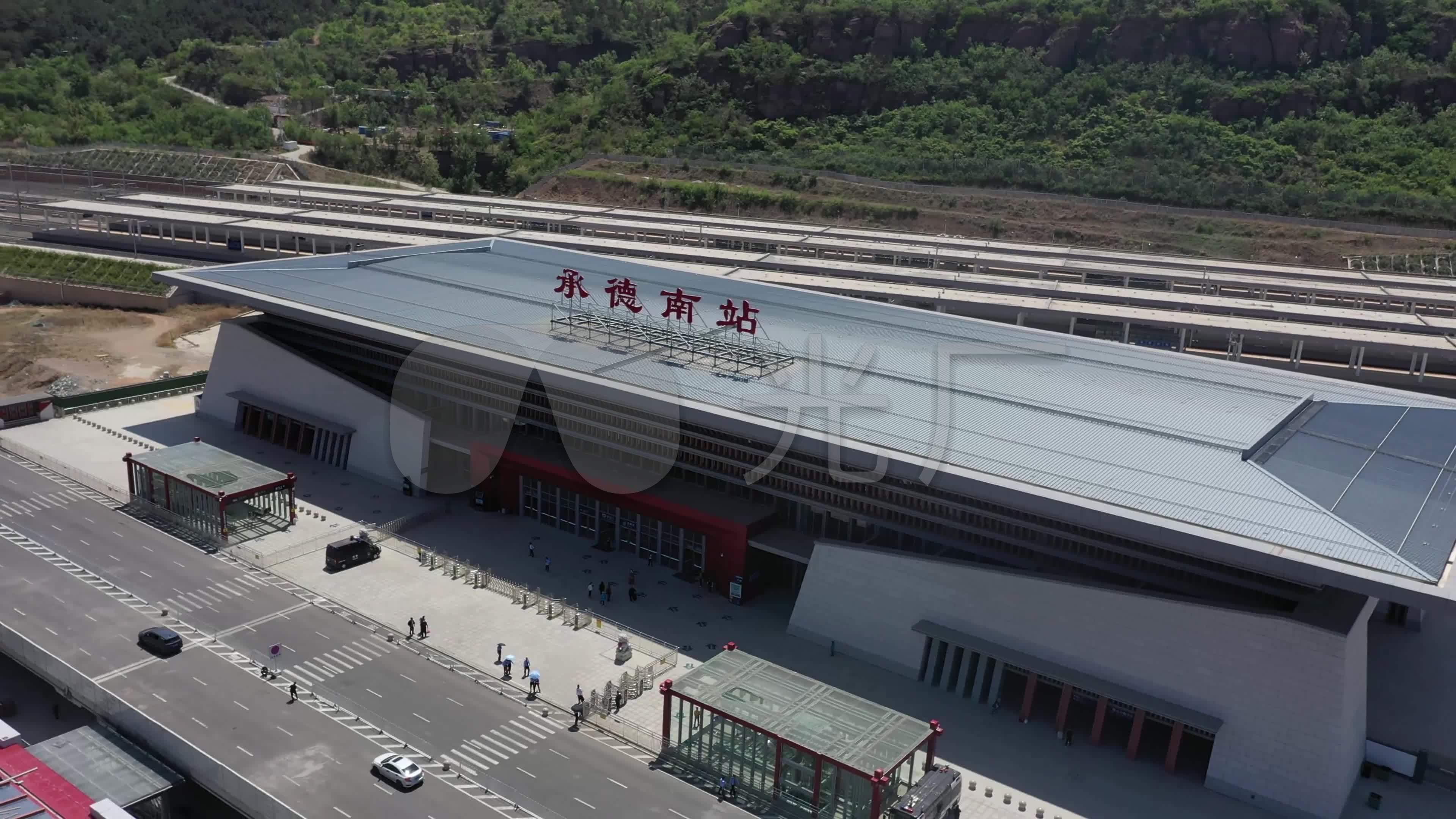 承德南站4k航拍素材_3840x2160_高清视频素材下载(编号:5951814)_实拍