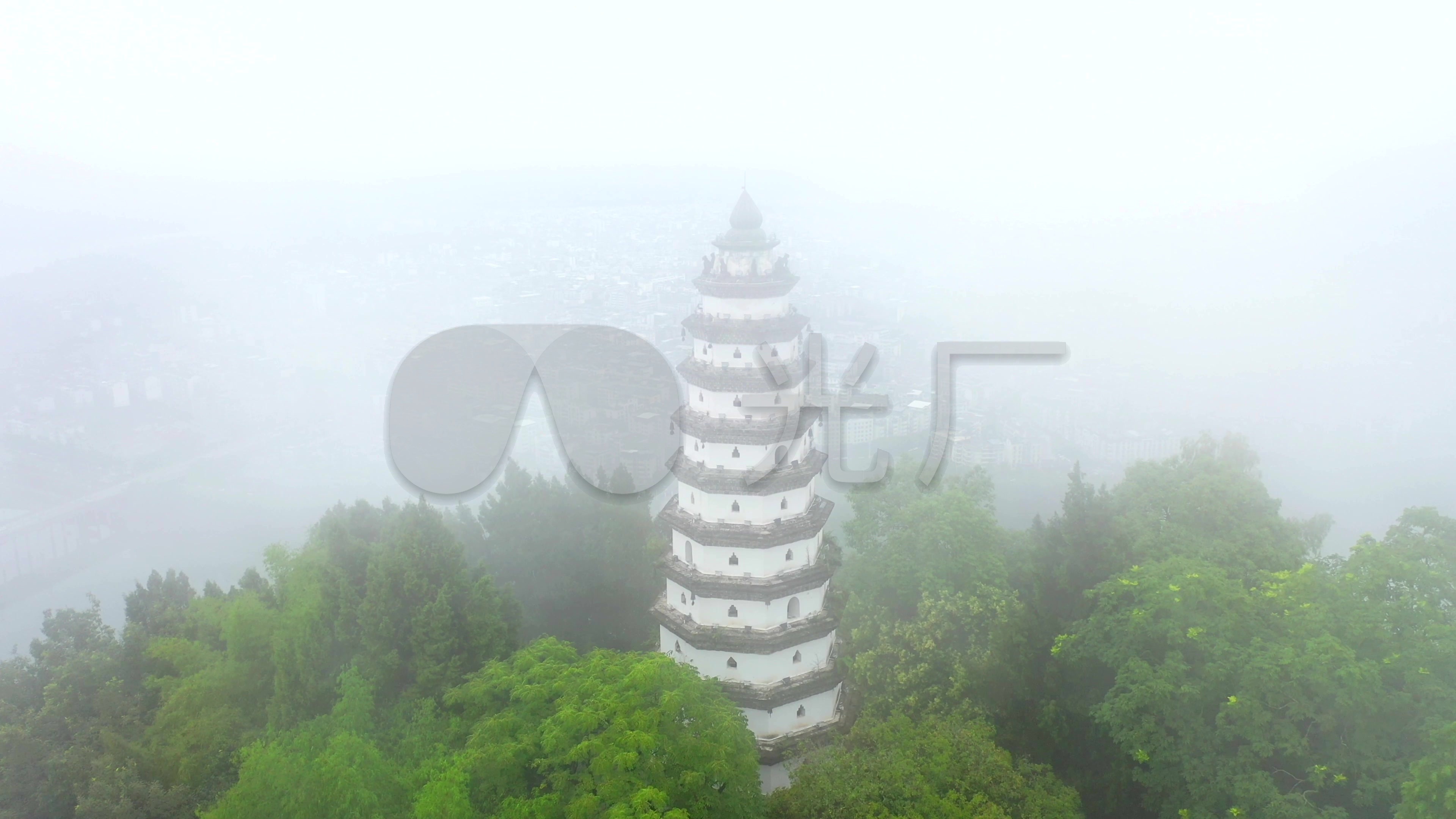 阆中白塔山公园