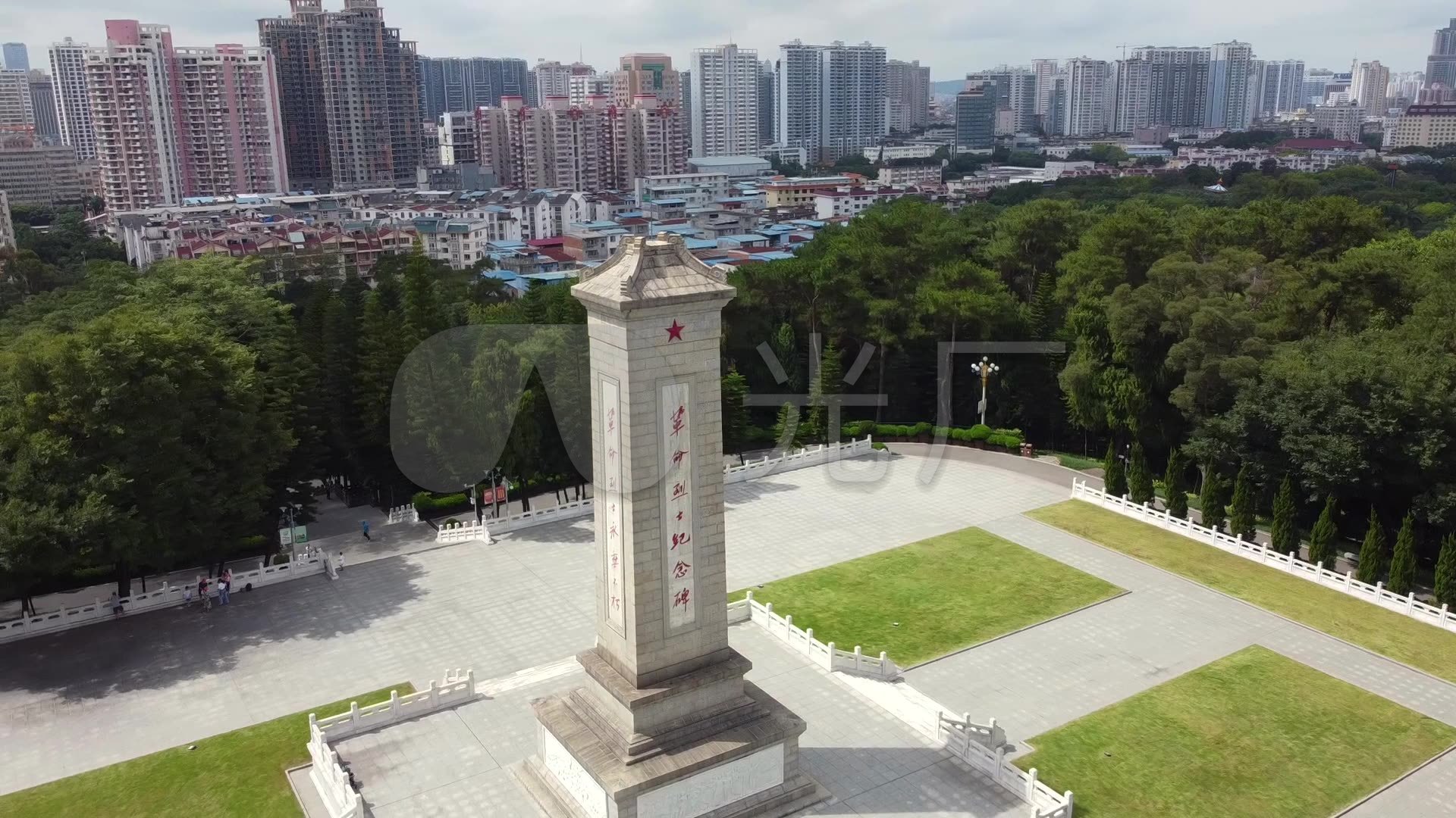 南宁南湖公园人民英雄纪念碑