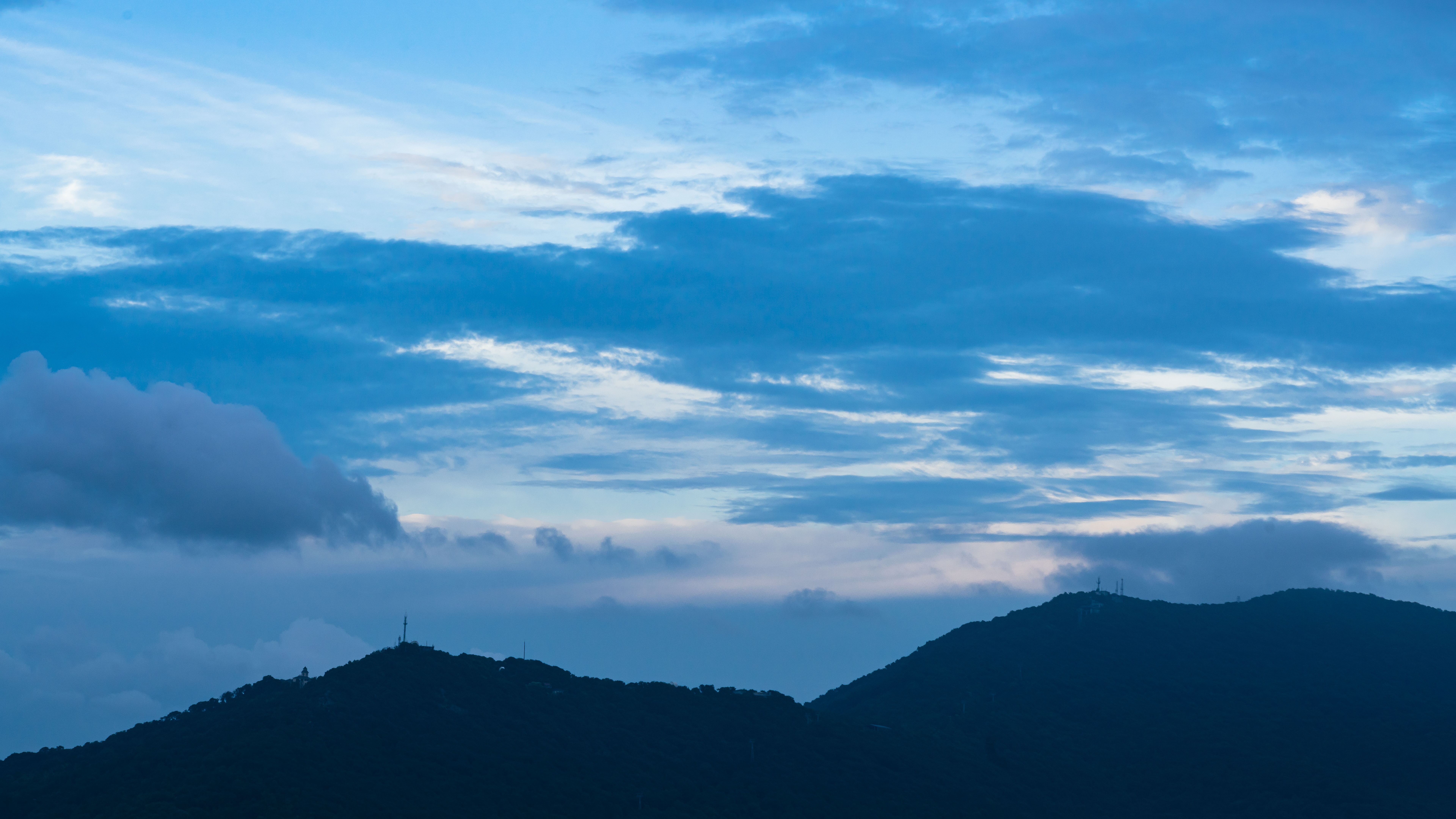 紫金山风景延时