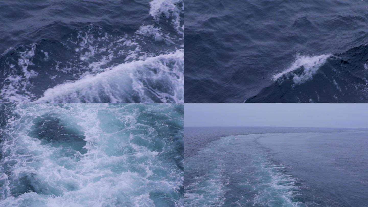 4k蓝天白云大海海洋唯美大海风景蓝色海洋海边海面海水碧海蓝天海浪