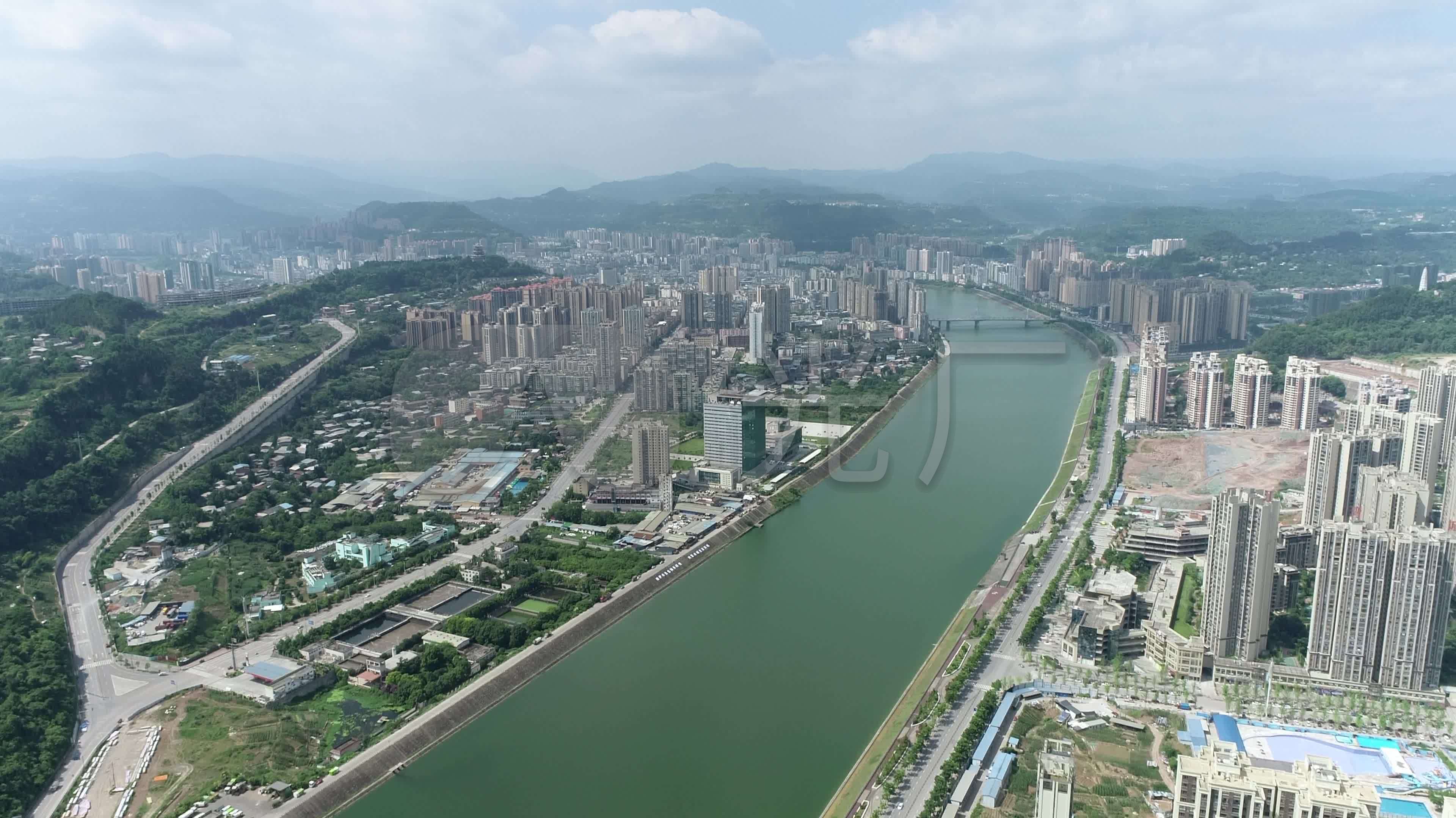 巴中南江全景航拍_3840x2160_高清视频素材下载(编号:5970846)_实拍
