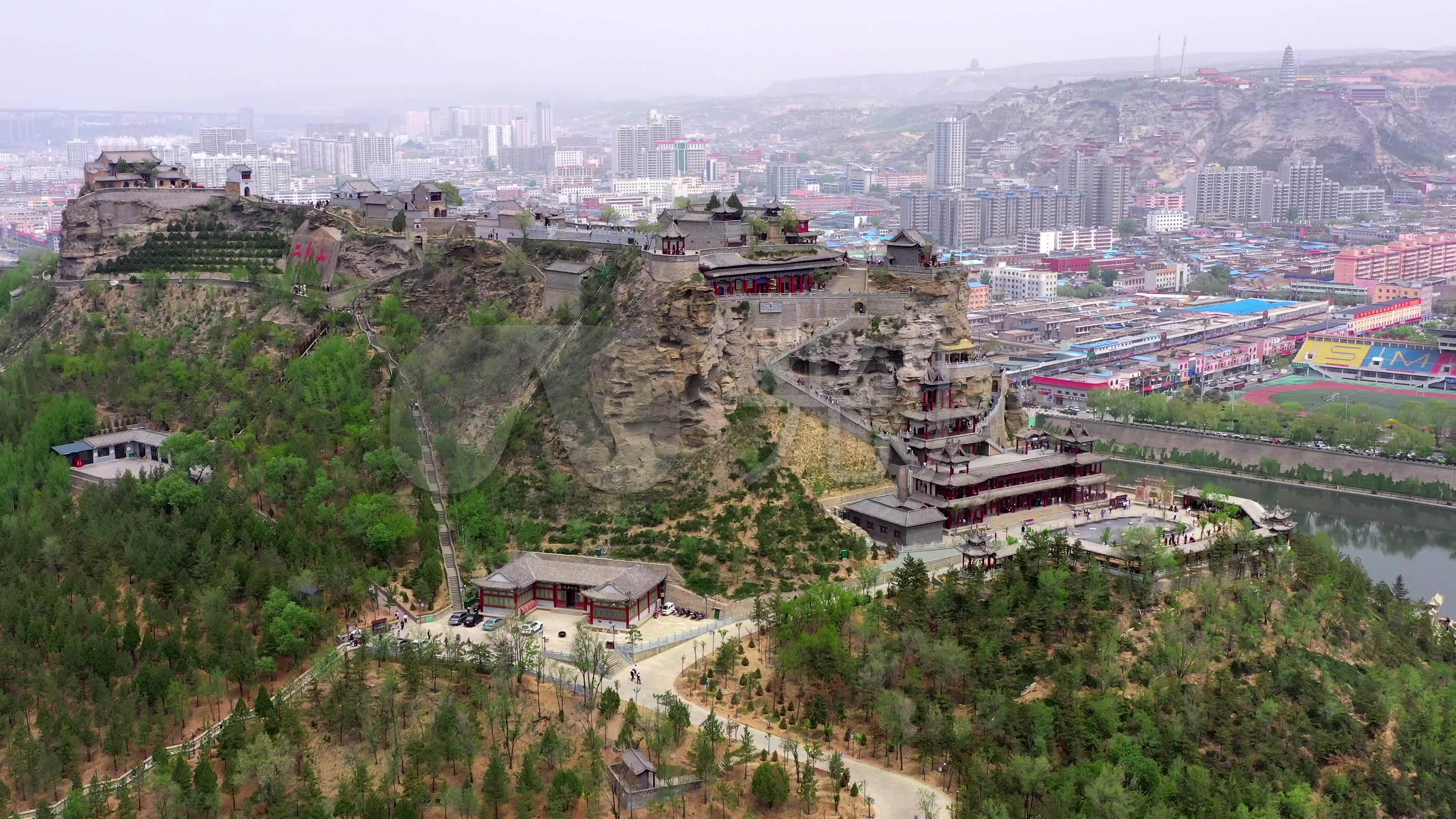 【4k】神木市二郎山景区
