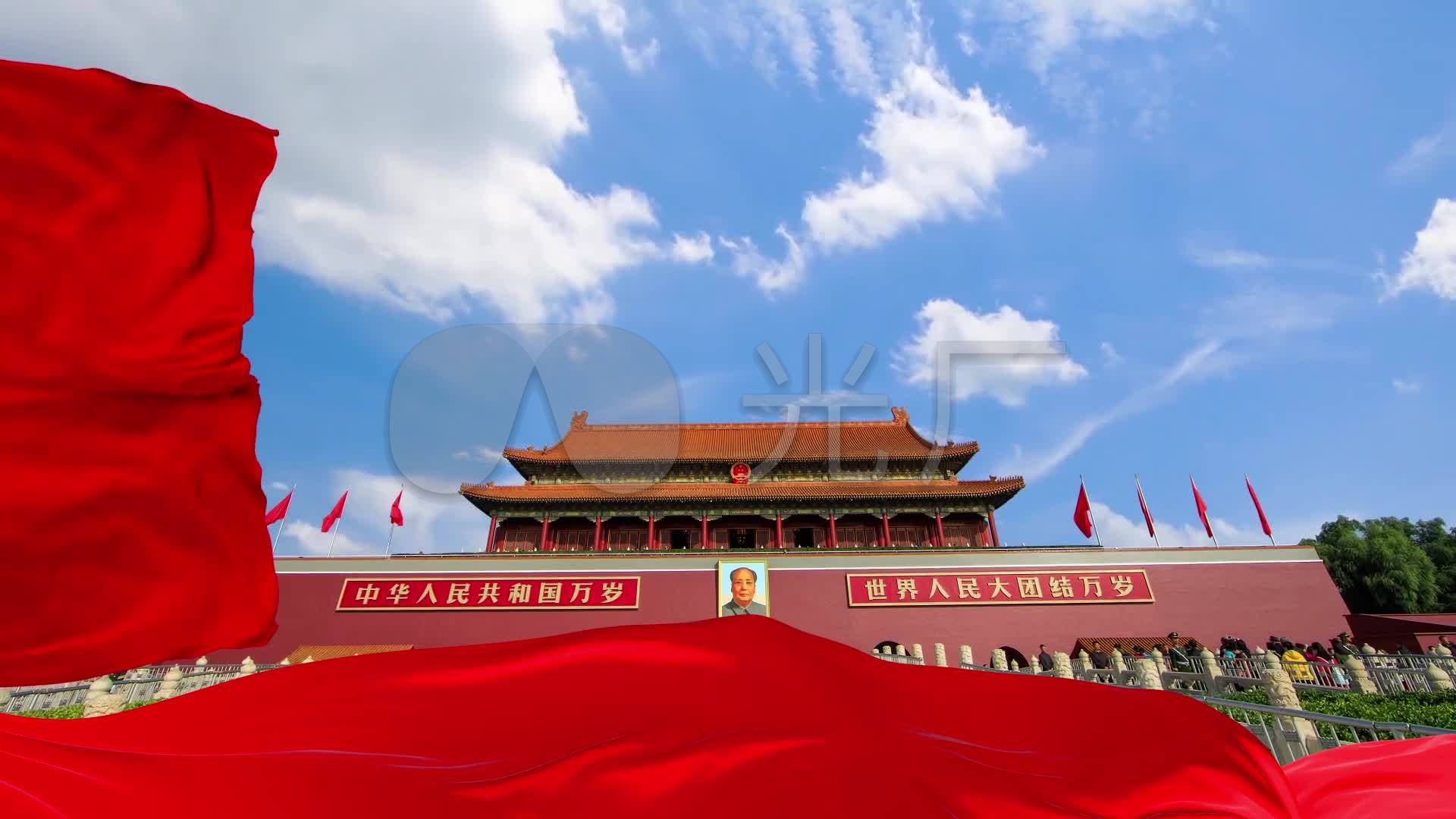 视频素材 舞台背景 配乐歌舞 爱国诗朗诵《我的祖国》1 来自视频原始