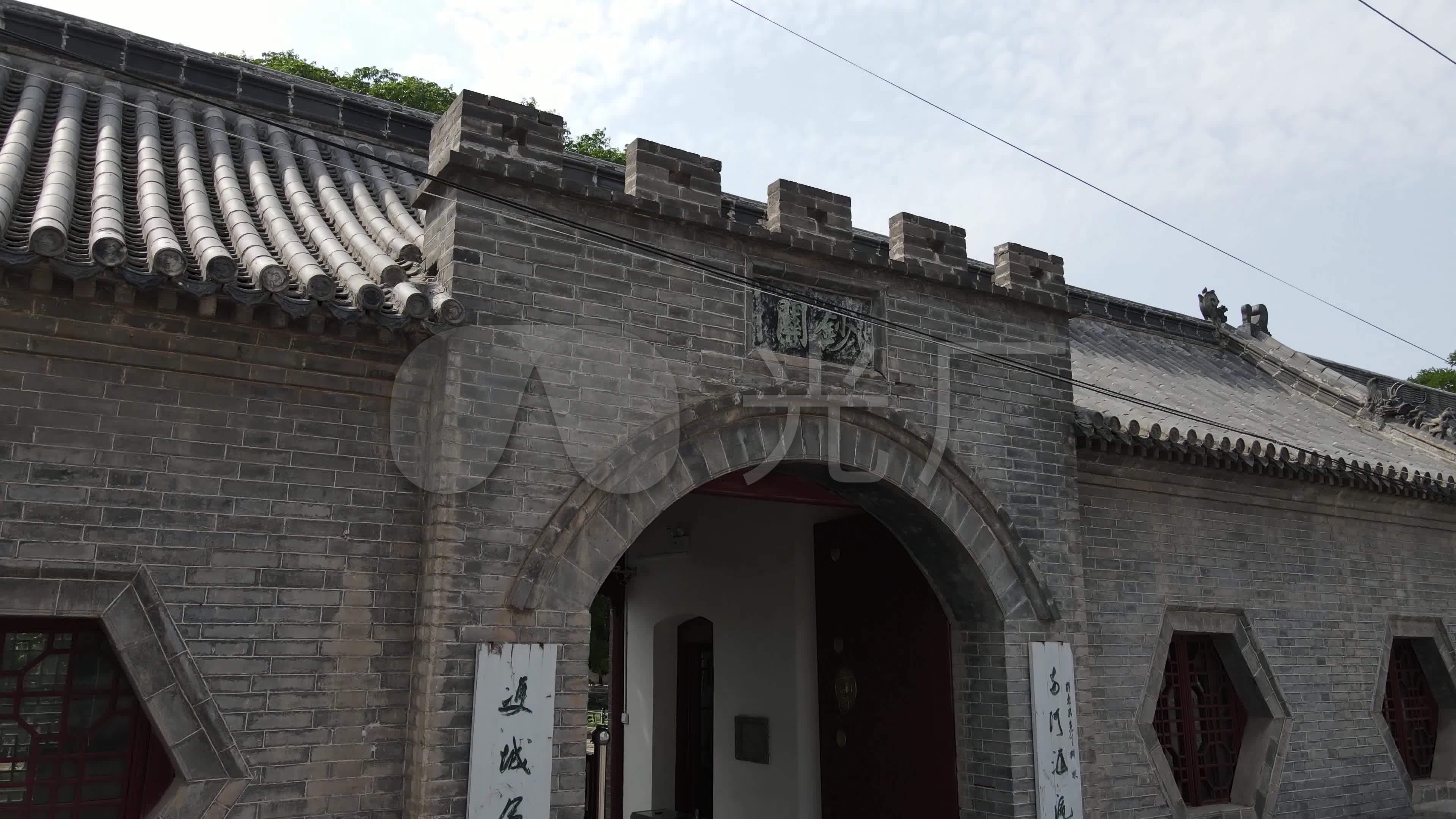历史文化遗址临清运河钞关_3840x2160_高清视频素材下载(编号:5979728
