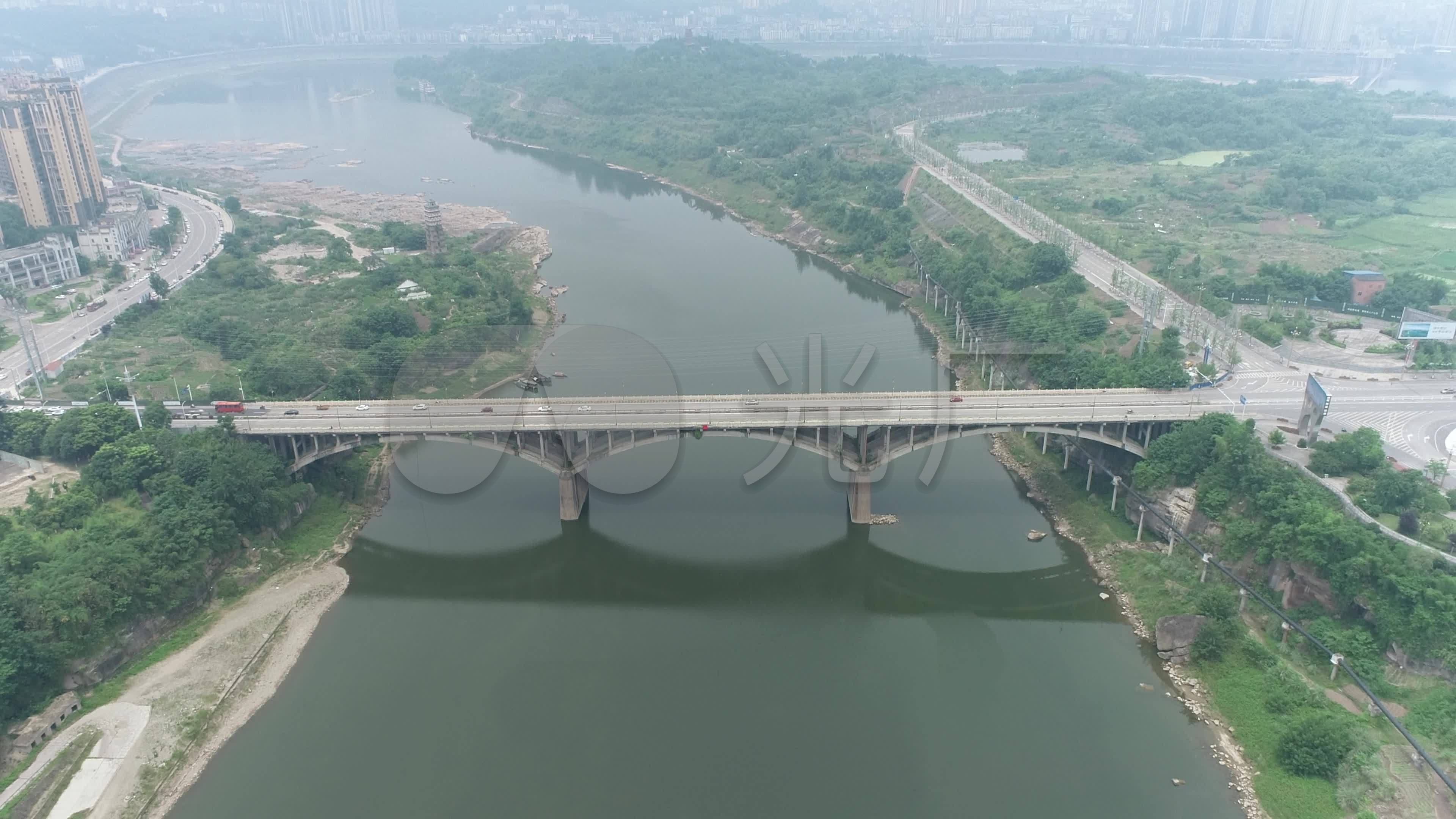 广安白塔渠江大桥2