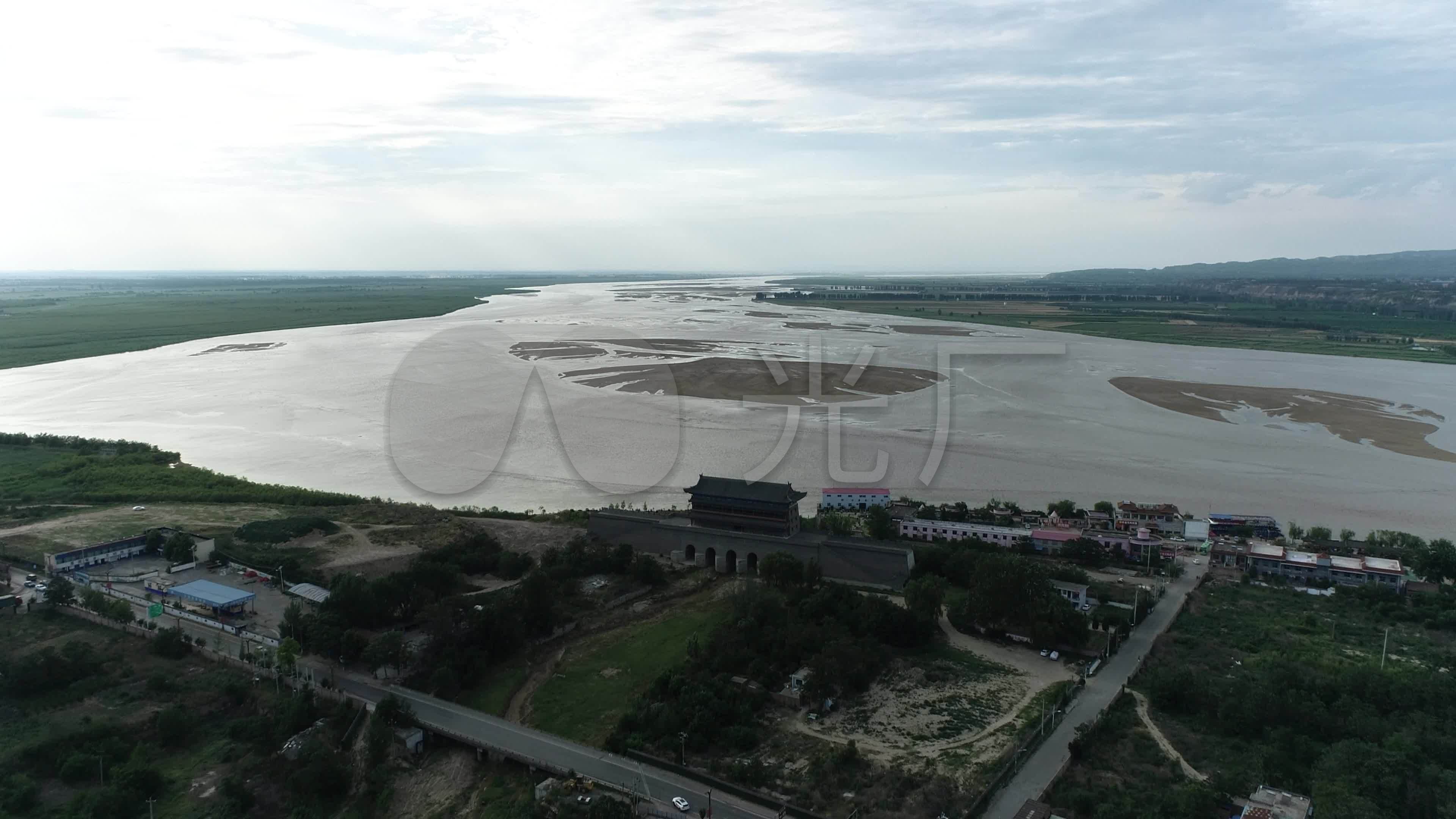 潼关三河口黄河