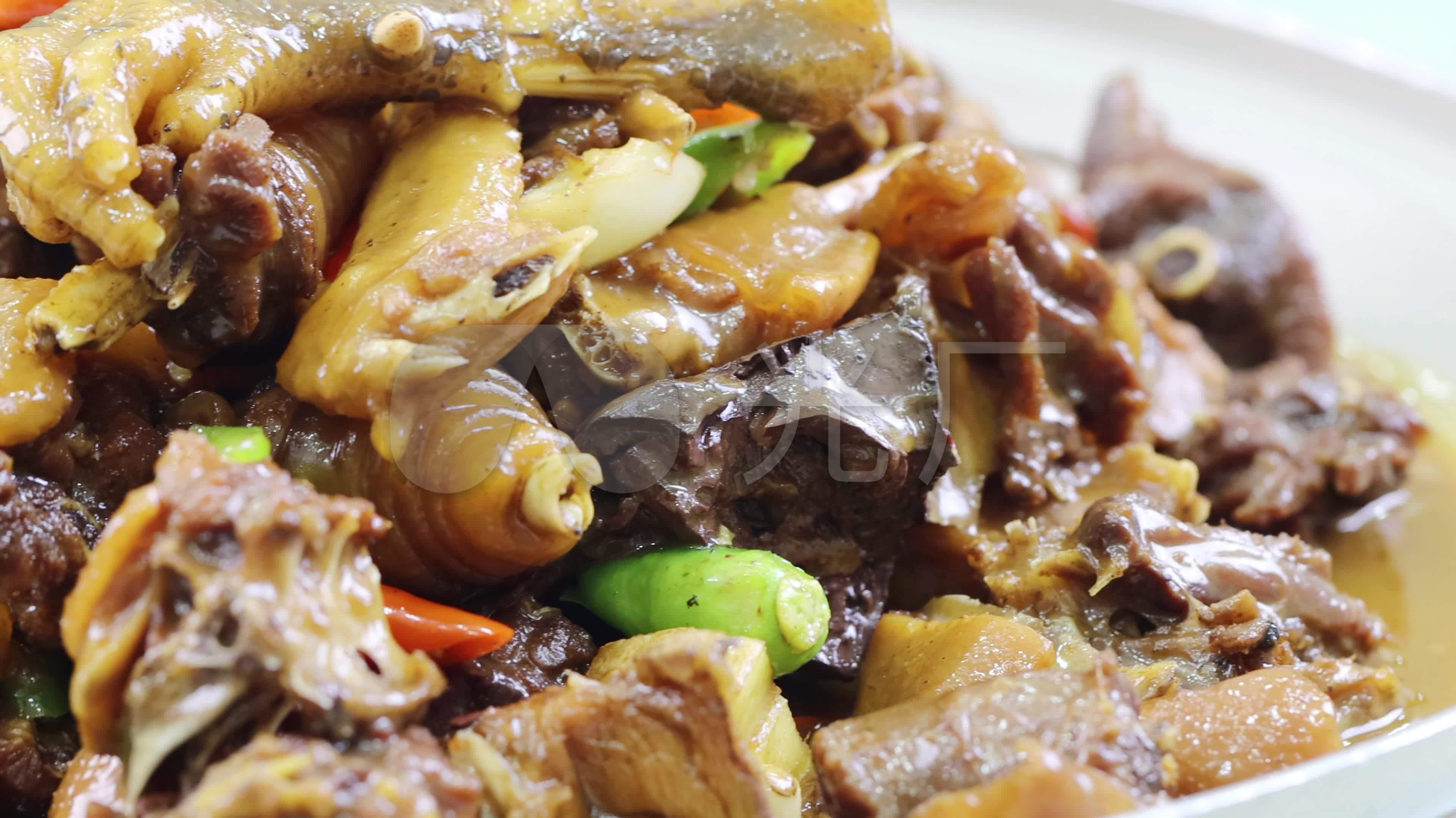 特色美食红烧老公鸡肉