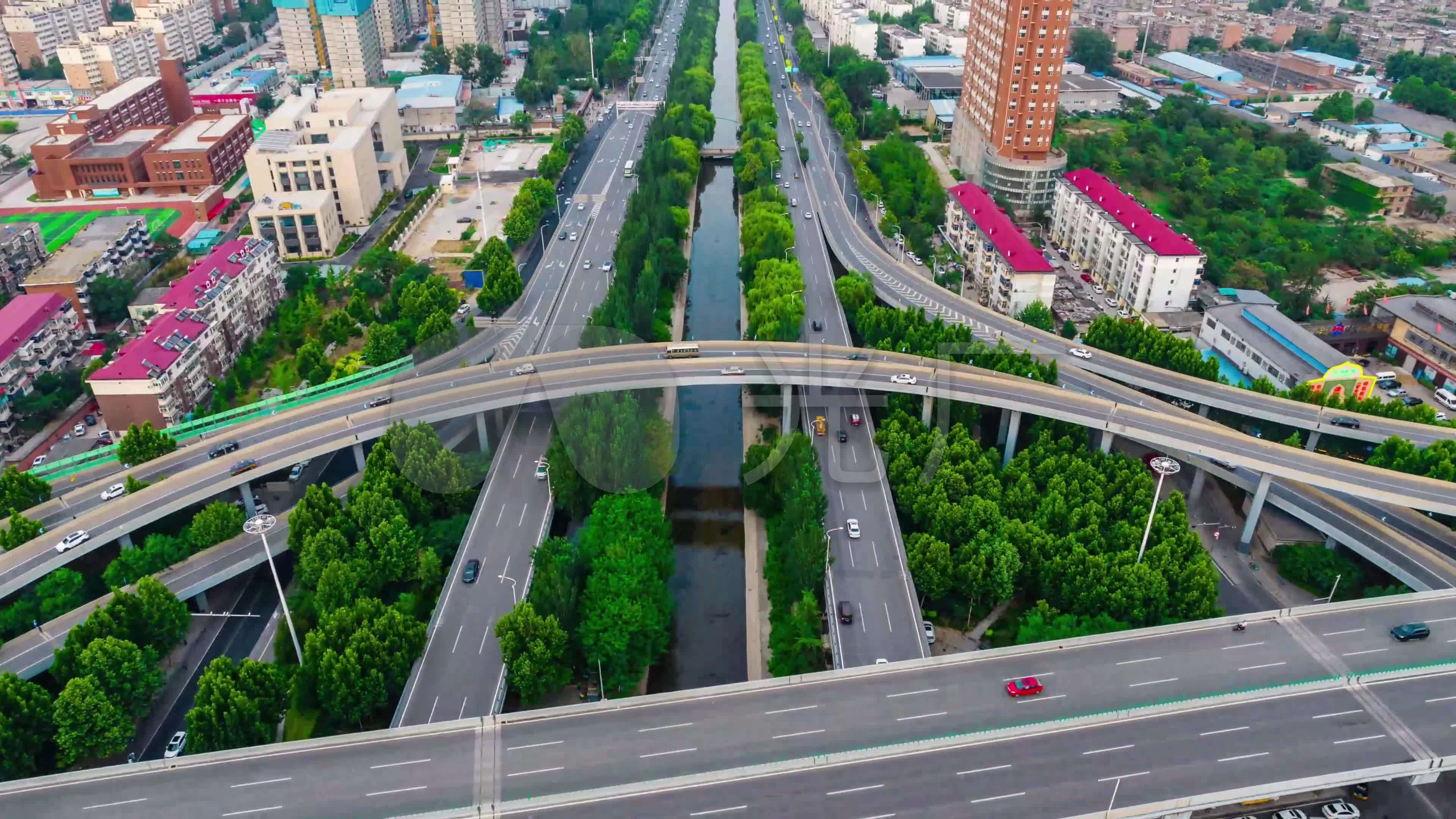 石家庄市北二环高架桥延时